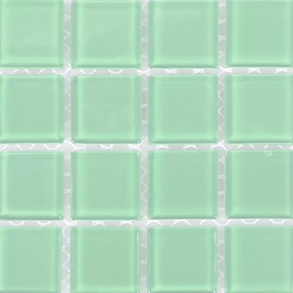 Vzorek Skleněná Mozaika Dlaždice Florida Světle Zelená