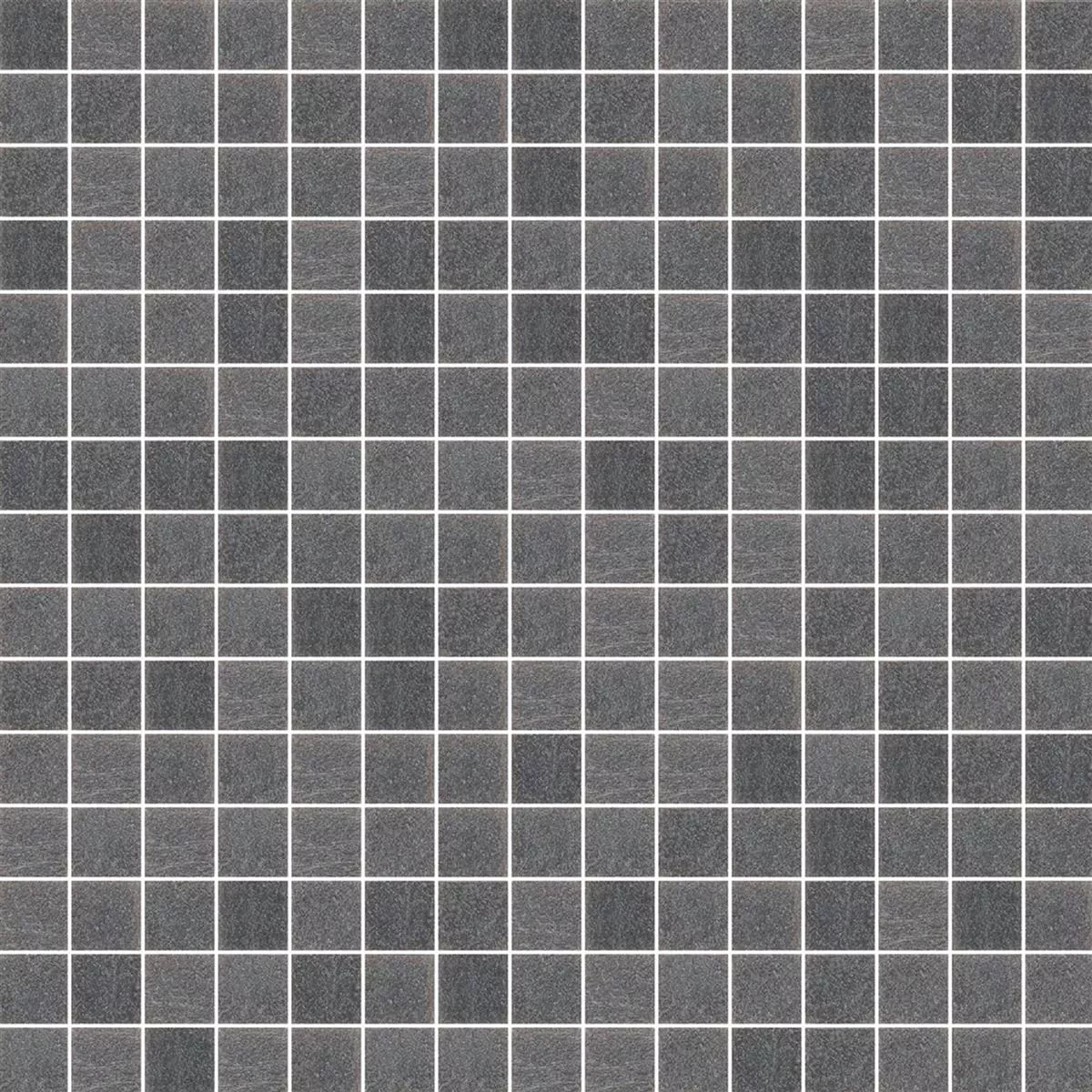 Skleněná Mozaika Dlaždice Trend-Vi Vitreo 154 Tmavě Šedá 20x20mm