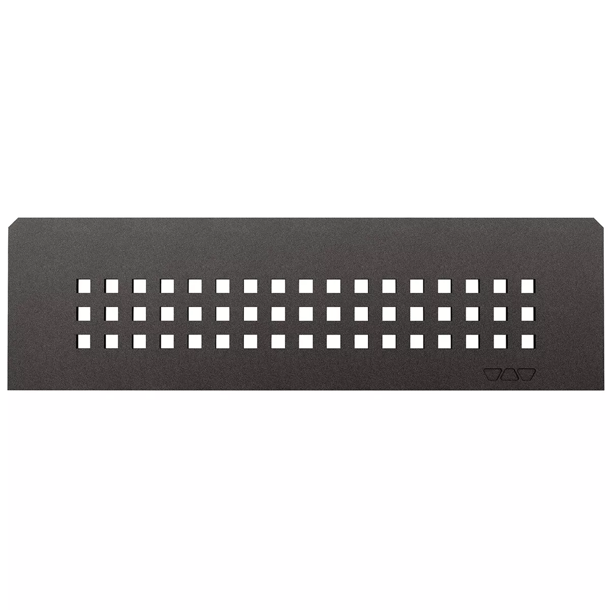 Nástěnná police Schlüter obdélníková 30x8,7cm čtvercová antracitová