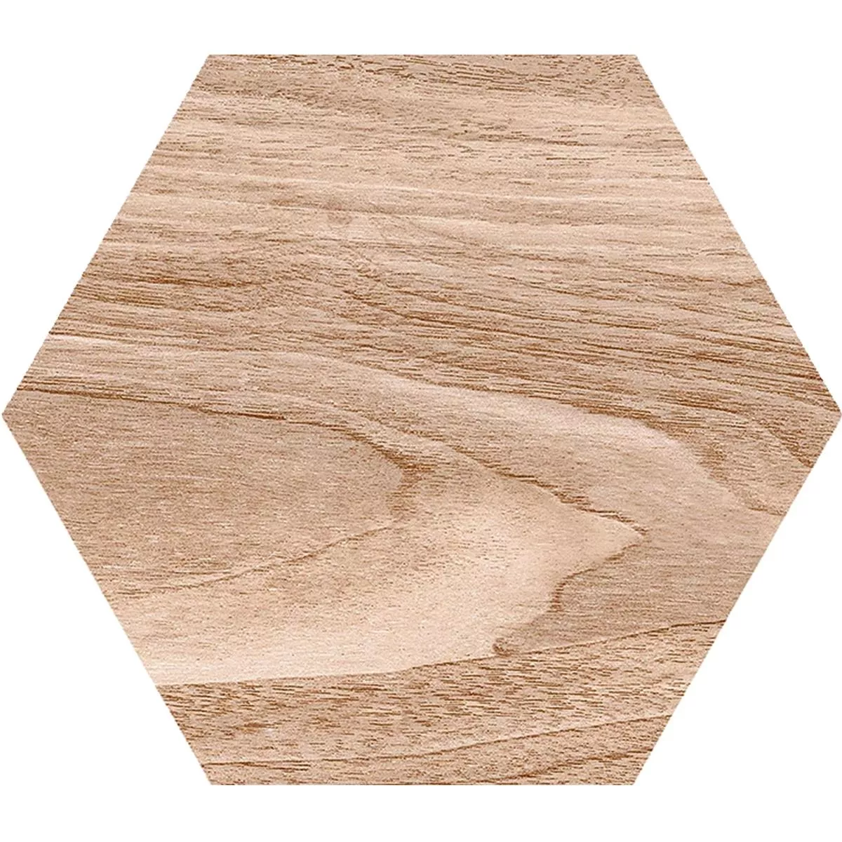 Kameniny S Porcelánovou Povrchovou Úpravou Dlaždice Hexwood Šestiúhelník Béžová 22,5 x 25,9cm Kameniny S Porcelánovou Povrchovou Úpravou Dlaždice Hexwood Šestiúhelník Béžová 22,5 x 25,9cm