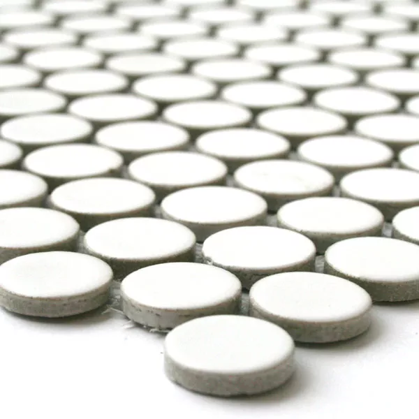 Mozaiková Dlaždice Keramika Drop Bílá Uni Mozaiková Dlaždice Keramika Drop Bílá Uni