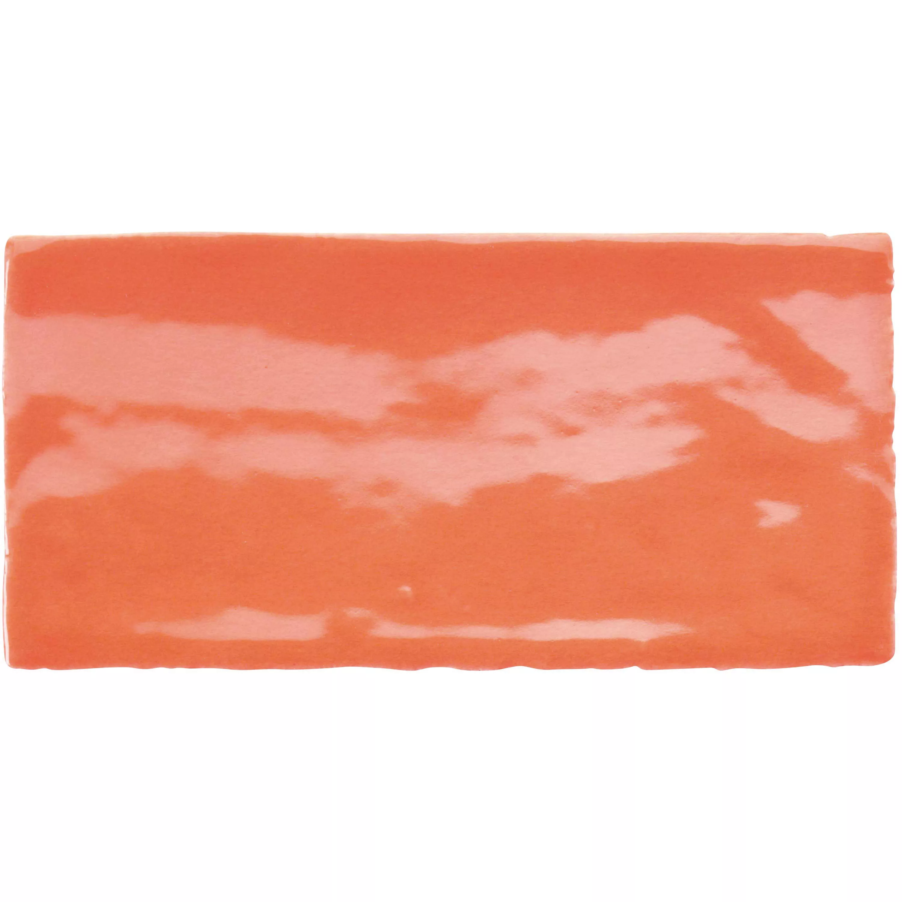 Obkladačka Algier Ručně Vyrobené 7,5x15cm Oranžová