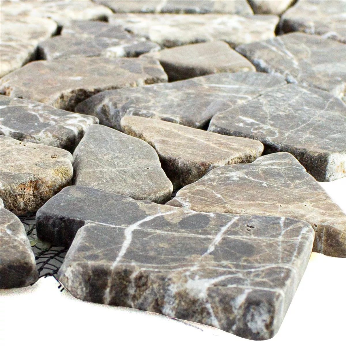Mramorové Úlomky Dlaždice Z Přírodního Kamene Poseidon Castanao Mramorové Úlomky Dlaždice Z Přírodního Kamene Poseidon Castanao