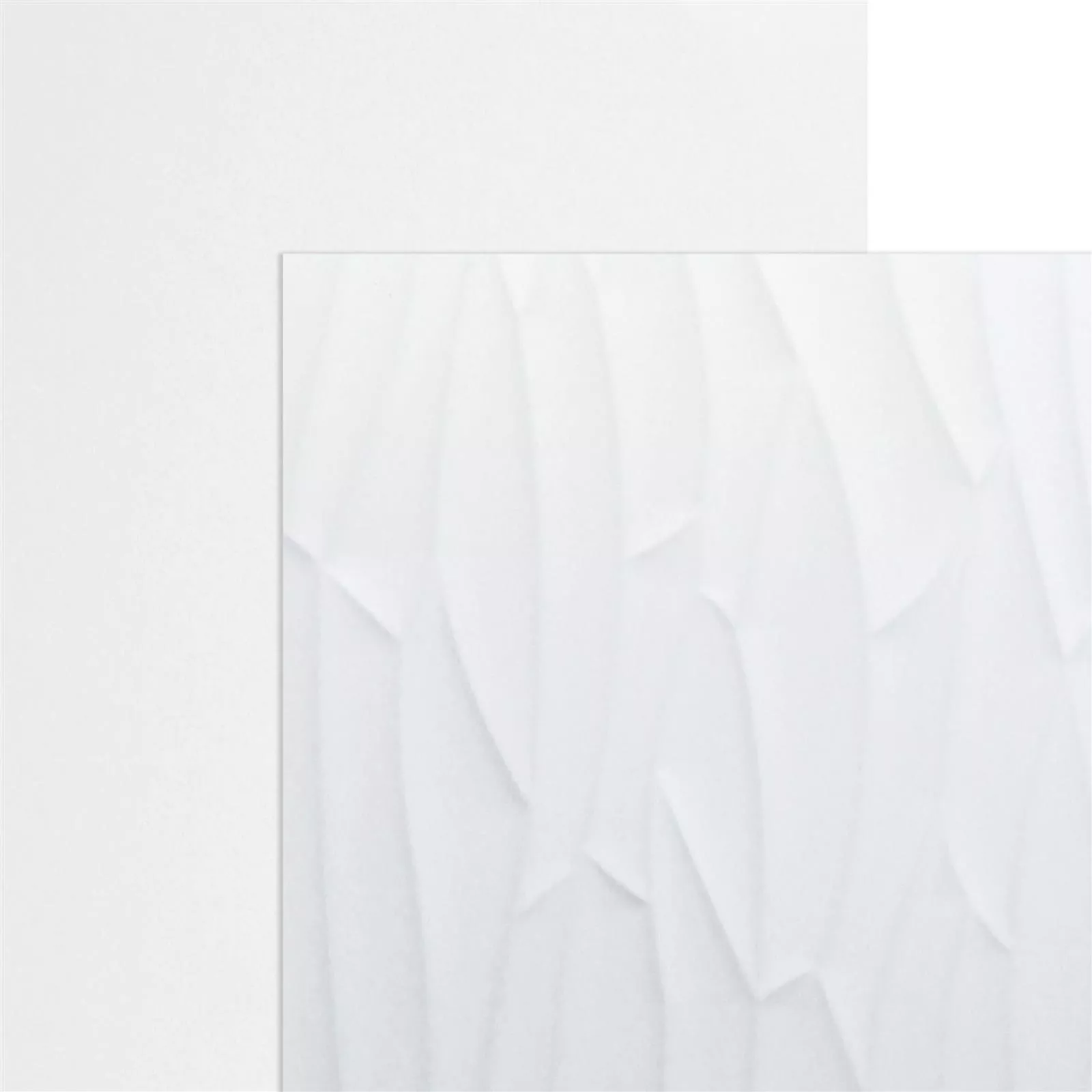 Vzorek Nástěnné Obklady Schönberg Rektifikováné Bílá Matný 40x120cm