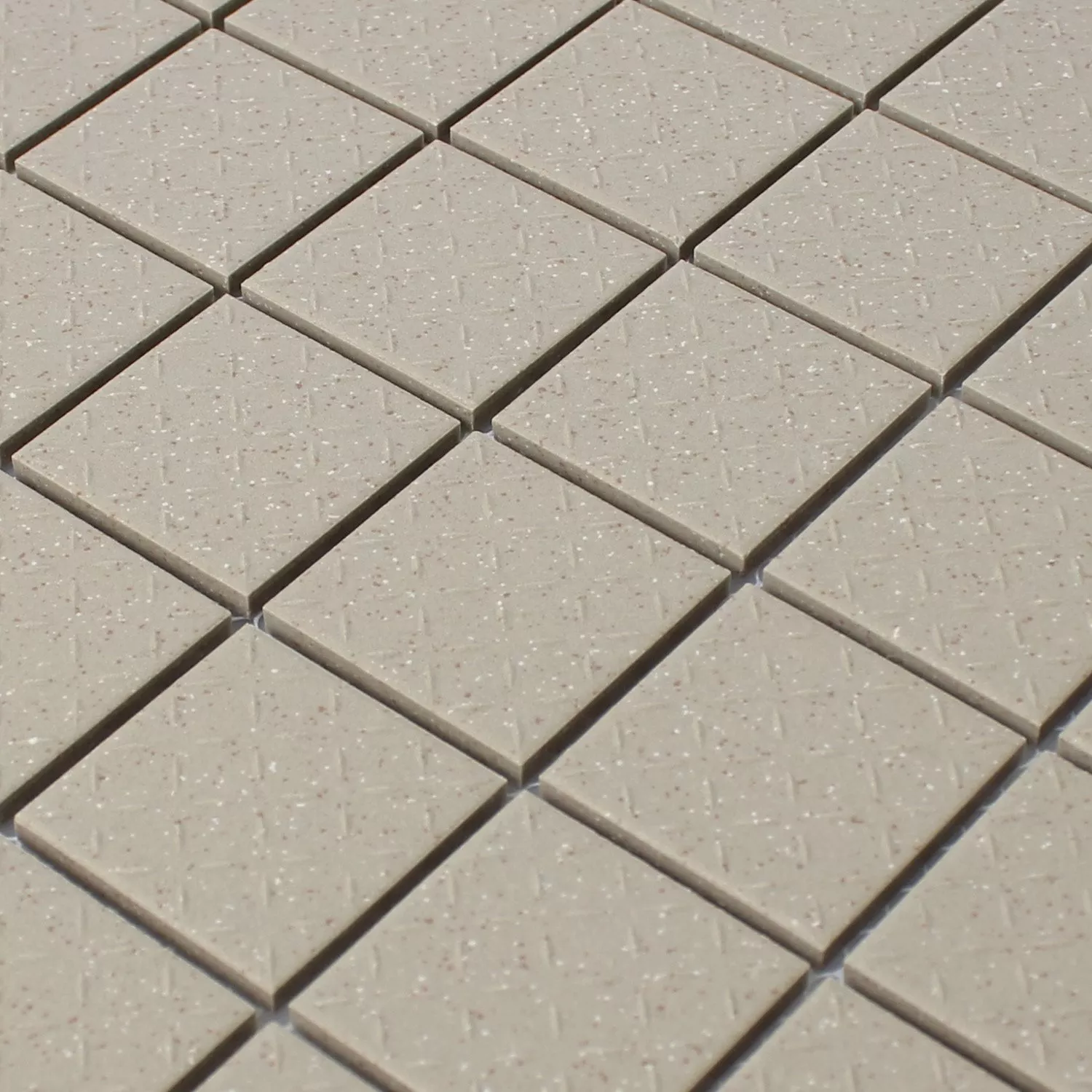 Mozaiková Dlaždice Keramika Béžová Strakatý Matný R11