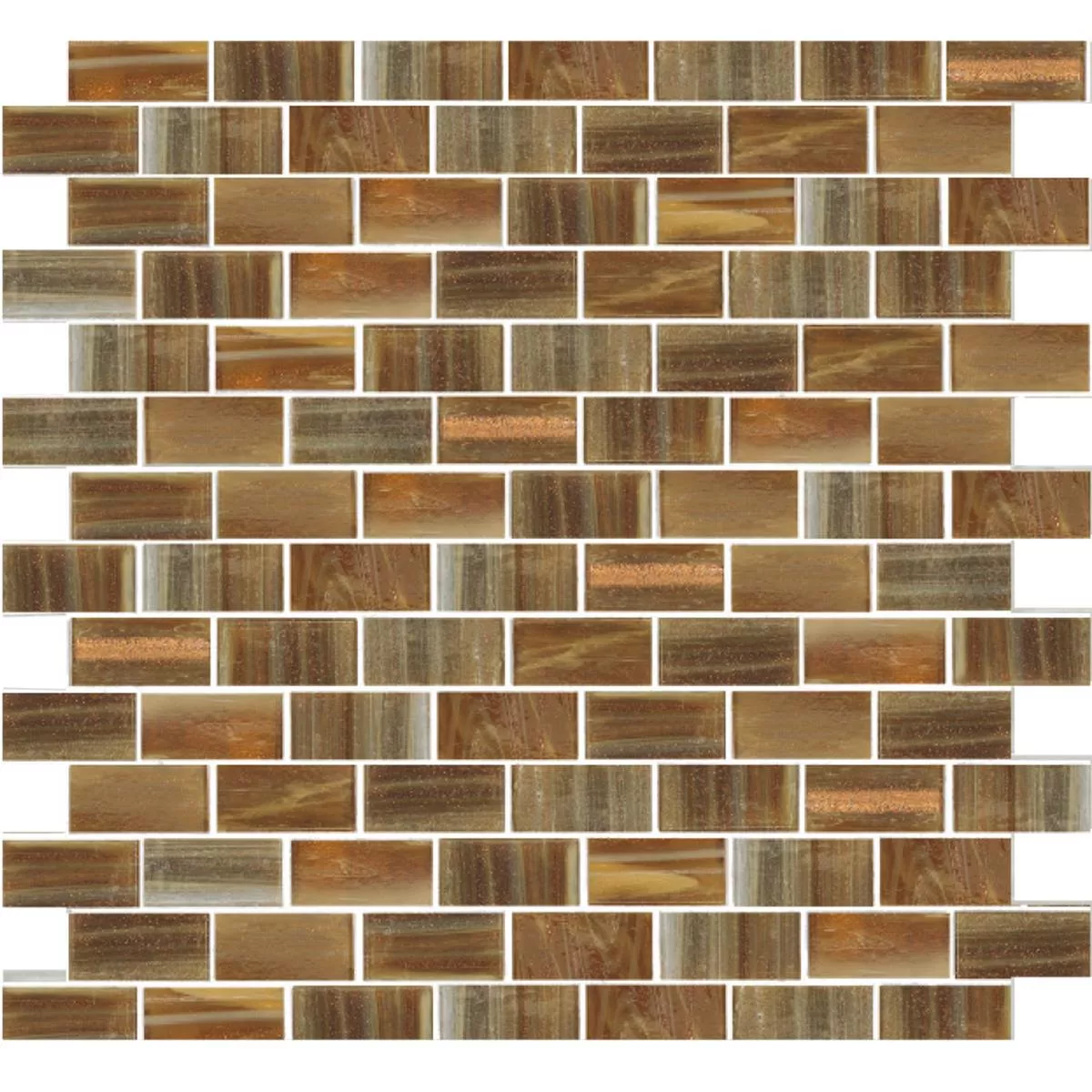 Skleněná Mozaika Dlaždice Trend-Vi Rectangular 282