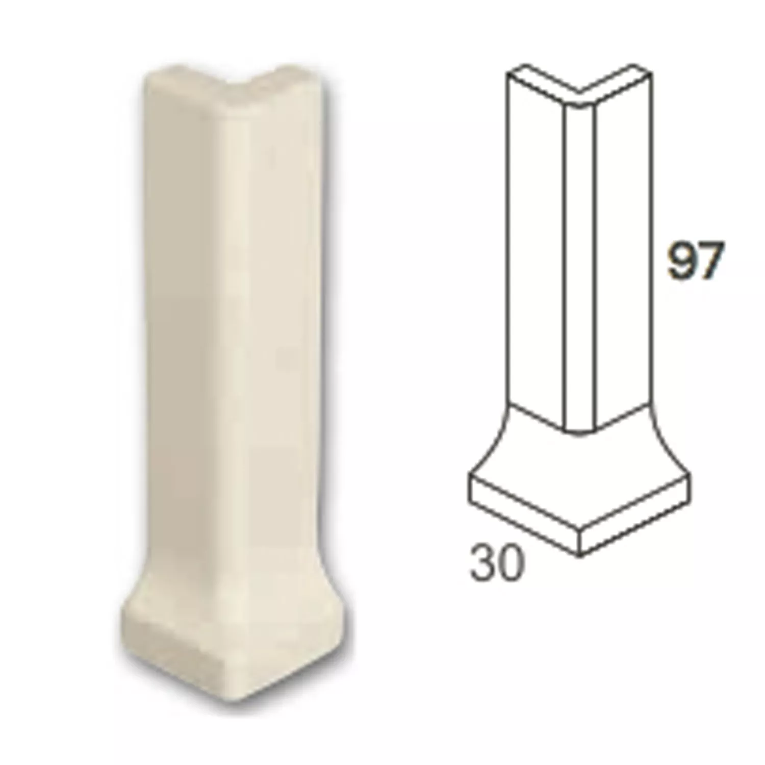 Vnější Roh Jemnozrnný Dlaždice Antracitová 10x3cm Vnější Roh Jemnozrnný Dlaždice Antracitová 10x3cm