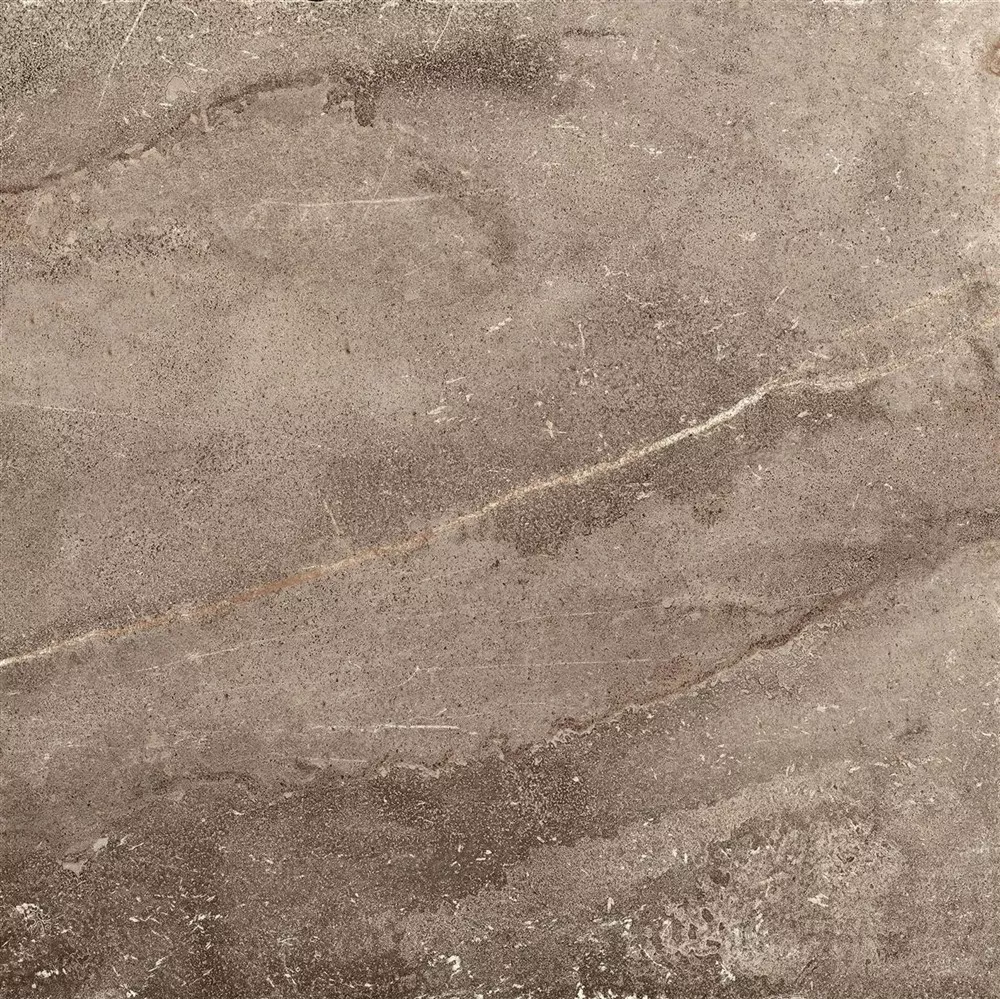 Podlahové Dlaždice Detmold Vzhled Přírodního Kamene 60x60cm Hnědá