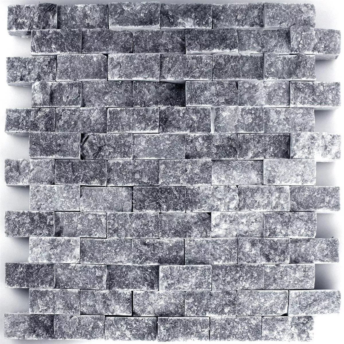 Vzorek Mozaiková Dlaždice Mramor Visso Nero 3D