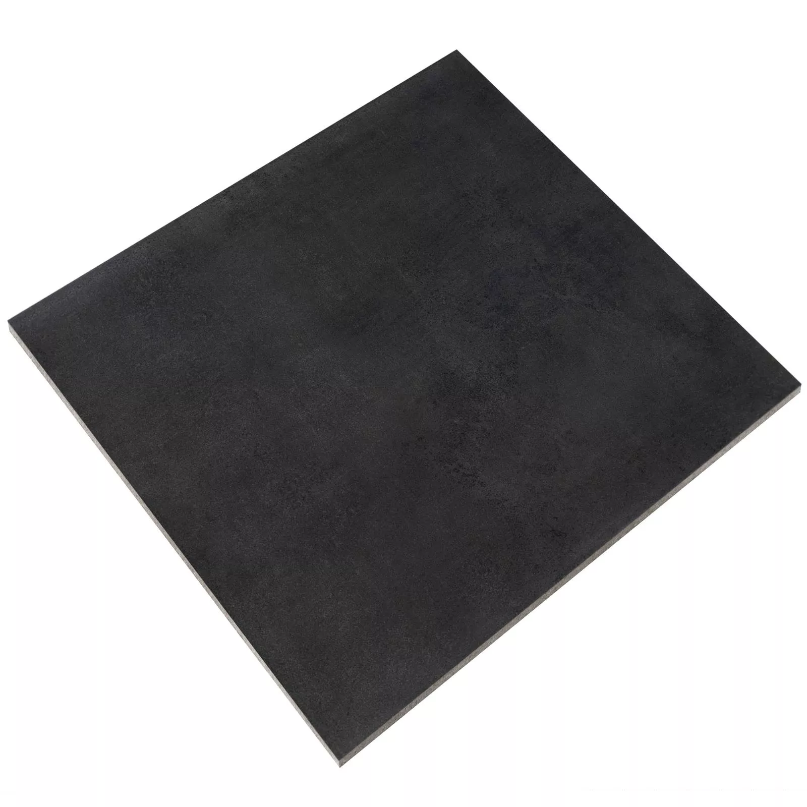 Vzorek Podlahová Dlaždice Mainland Betonový Vzhled Leštěná 60x60cm Černá