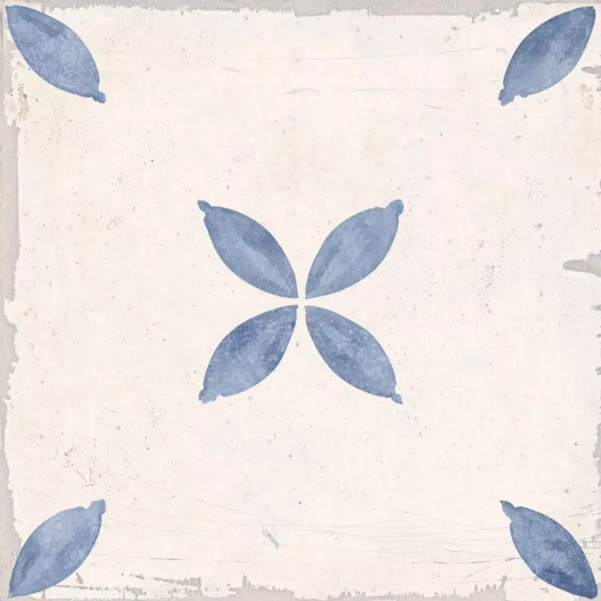 Pelin Modrá Krémová 25x25 cm