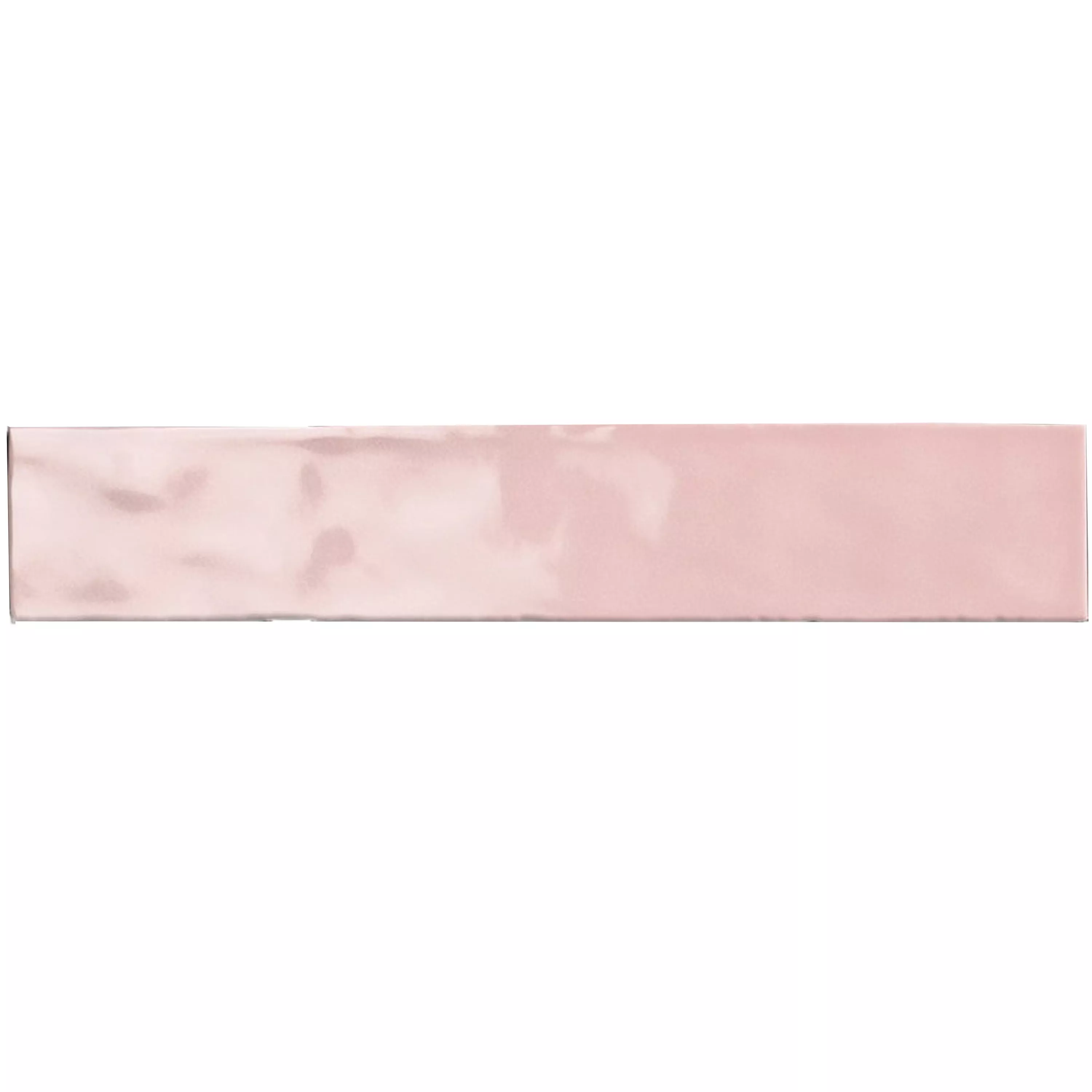 Nástěnné Obklady Montreal Zvlněné Růžová Pink 5x25cm
