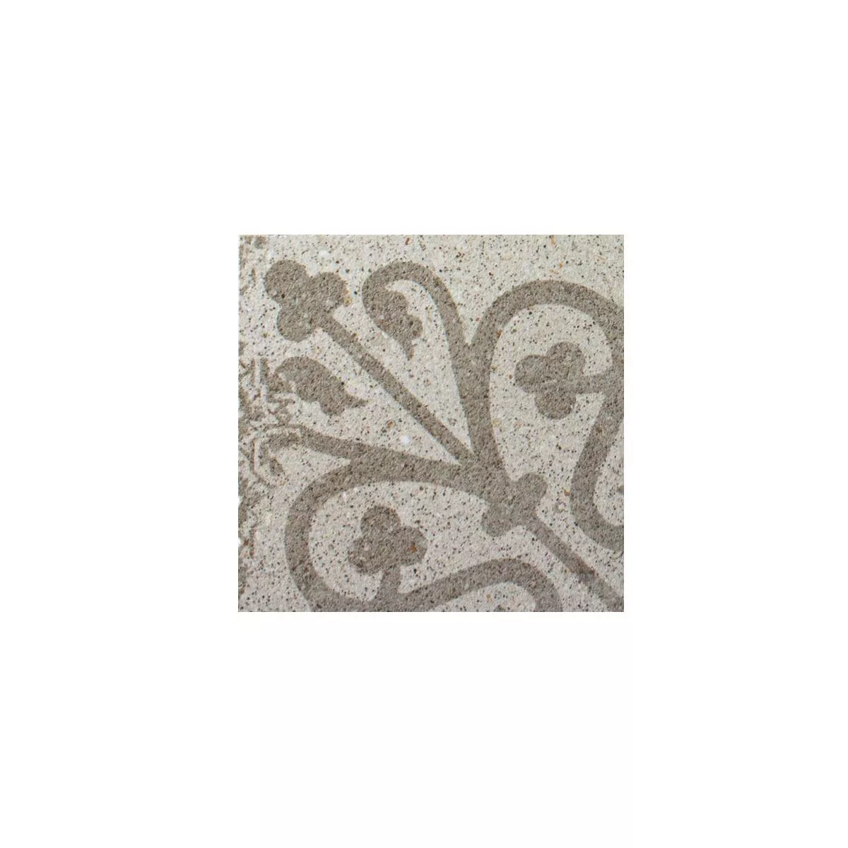 Vzorek Keramická Mozaika Dlaždice Eylem Retro Vzhled Béžová Q95
