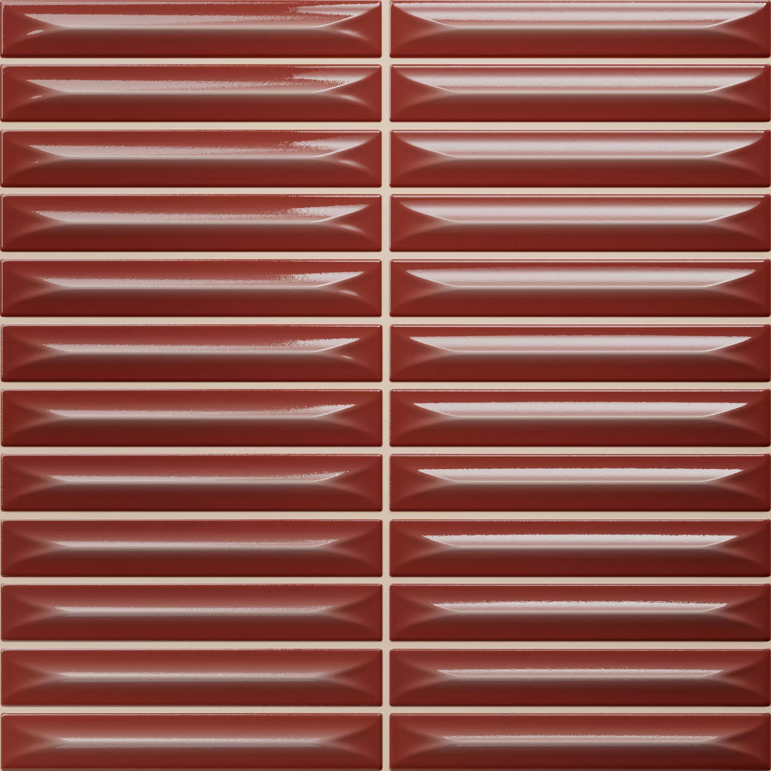 Bevel Karamell Lesklá Hůlky 20x20 cm