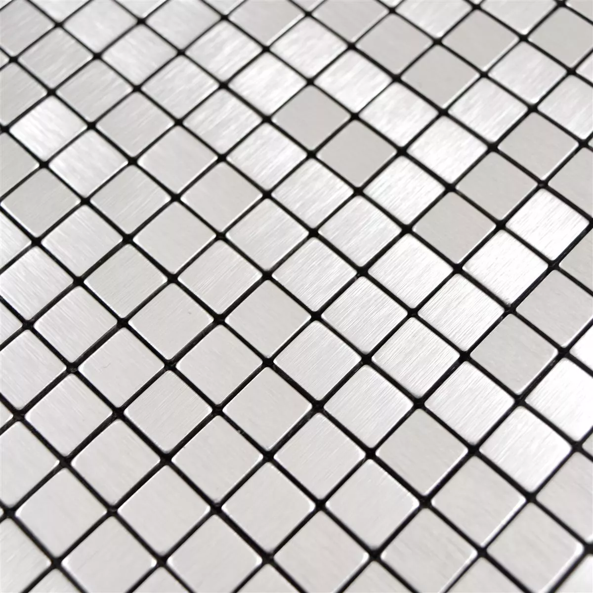 Vzorek Kov Mozaiková Dlaždice Wygon Samolepicí Stříbrná 