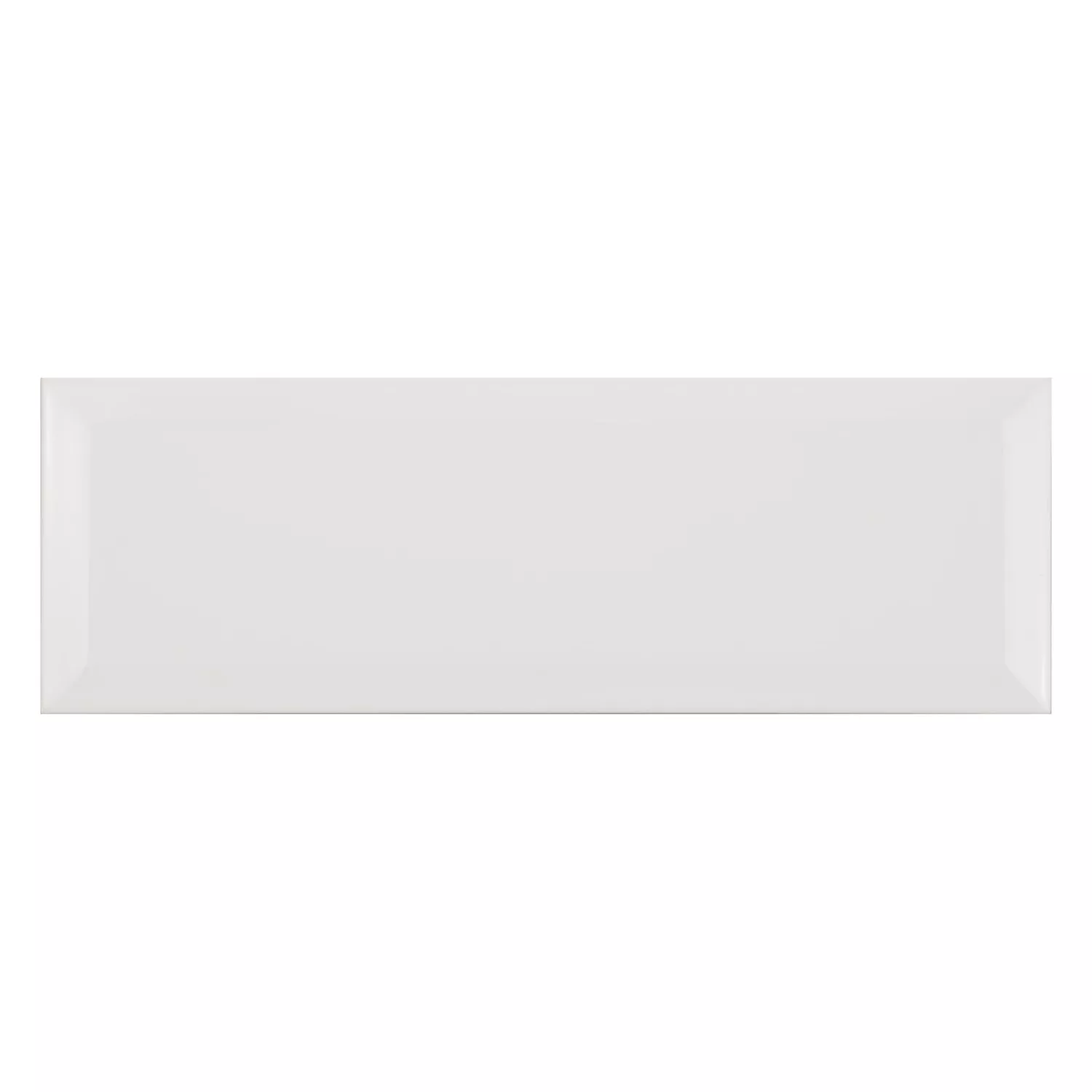 Dlaždice metra Bílá Matný 10x30 cm Fazeta El Paso Blanco