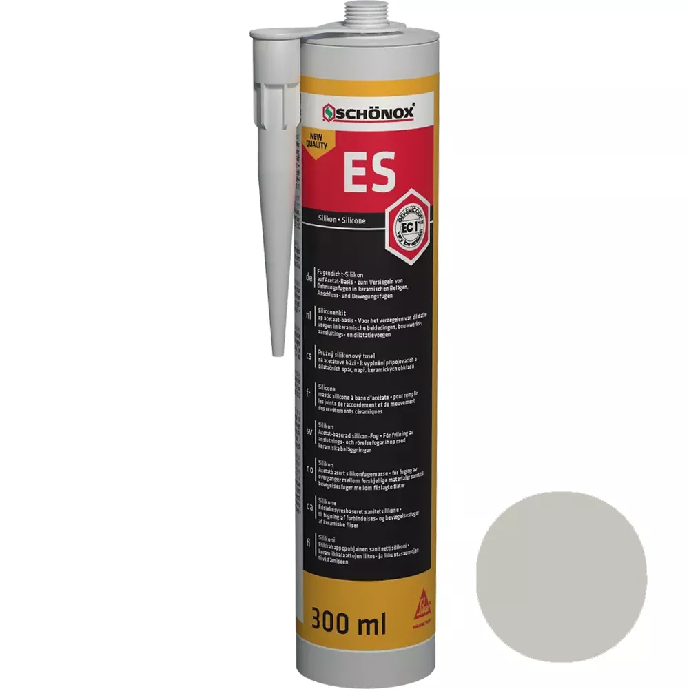 Schönox ES Manhatten Silikon Pro Těsnění Spár (300ml) Schönox ES Manhatten Silikon Pro Těsnění Spár (300ml)