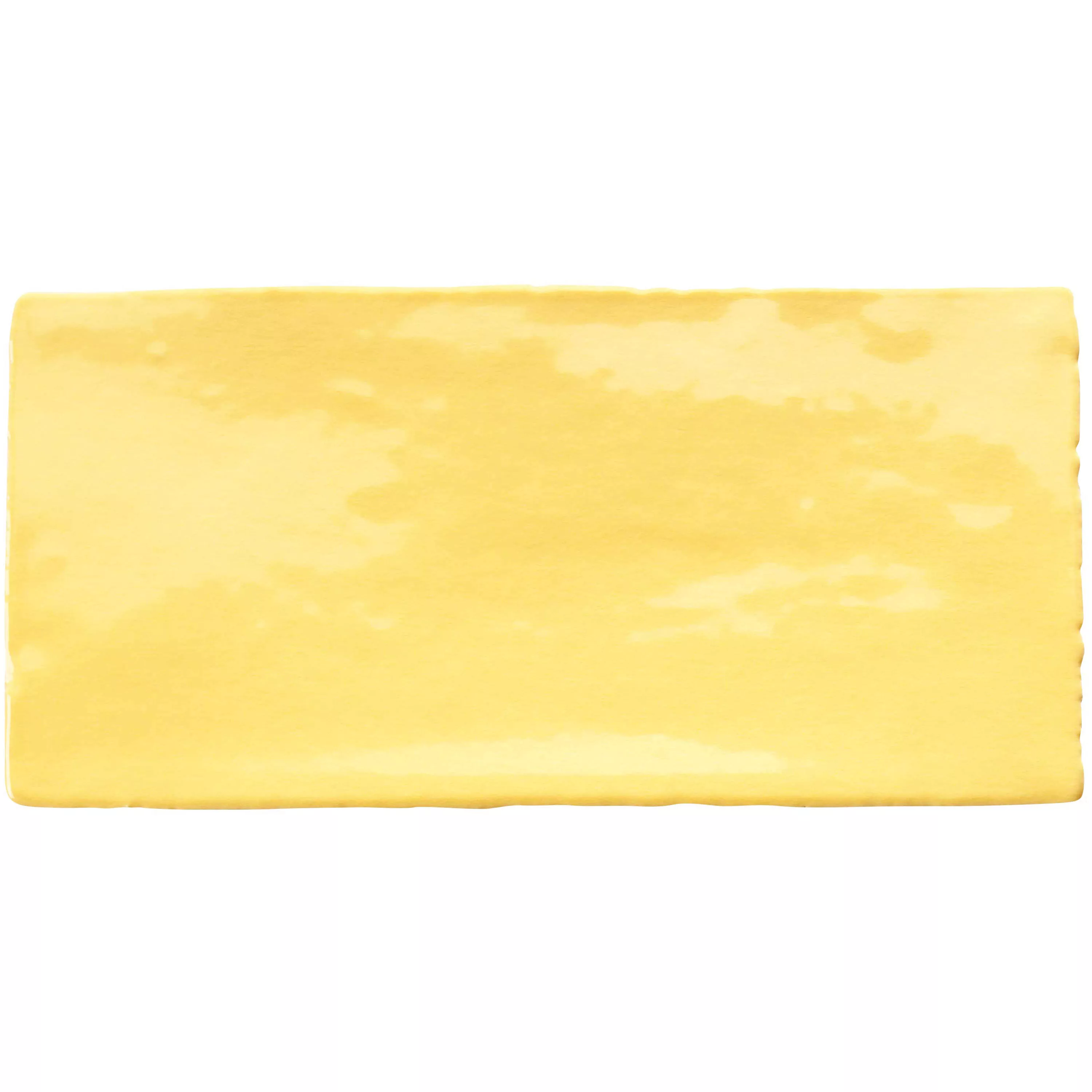 Vzorek Obkladačka Algier Ručně Vyrobené 7,5x15cm Citronově Žlutá