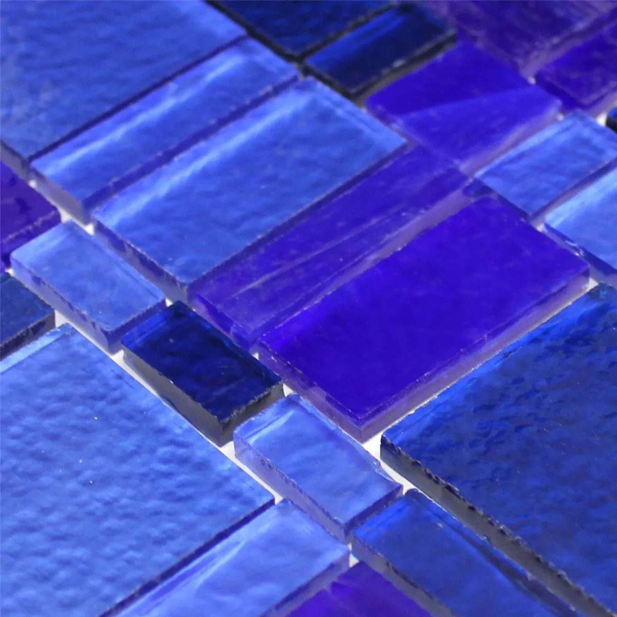 Skleněné Dlaždice Trend Recyklace Mozaika Liberty Blue