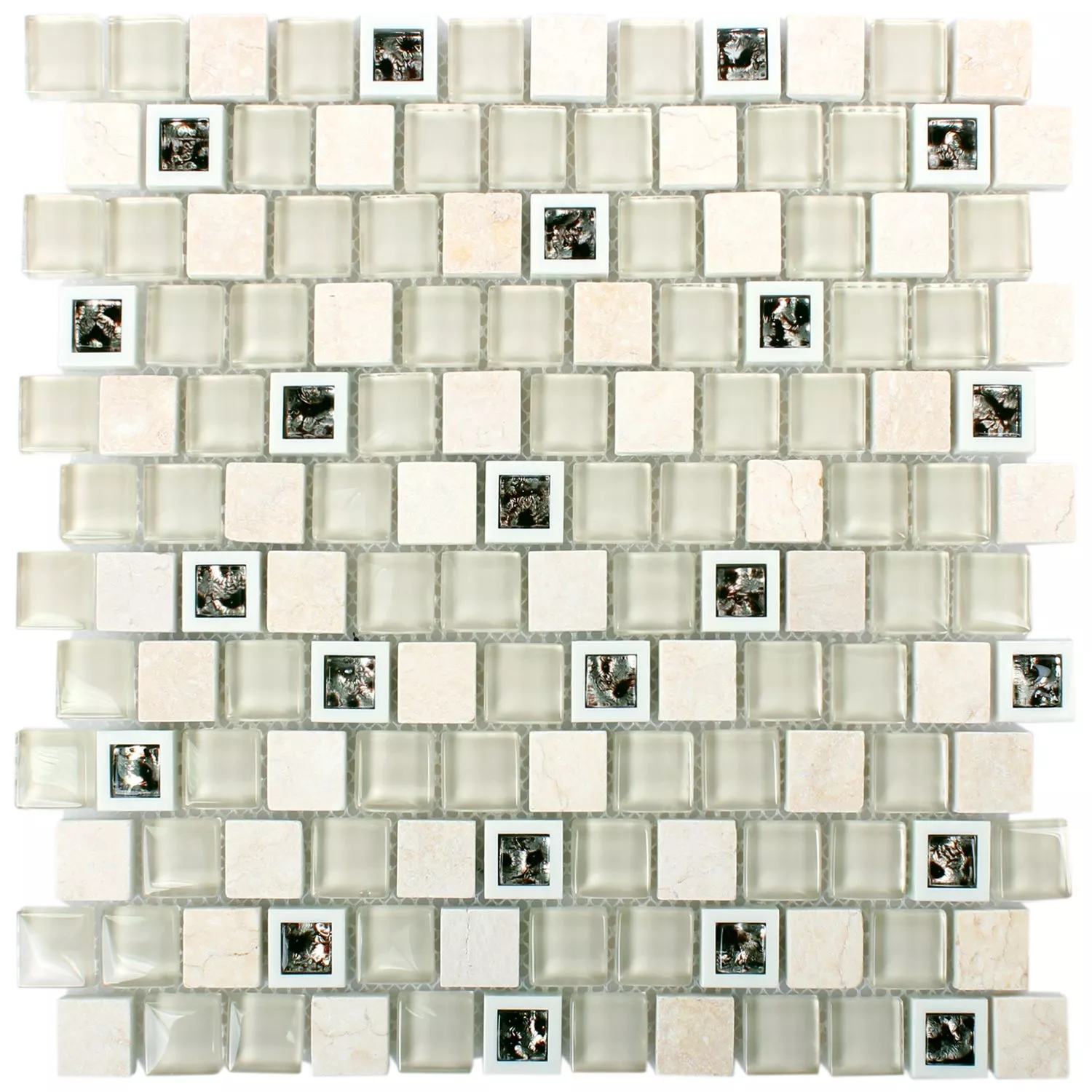 Sklo Plast Mozaika Z Přírodního Kamene Historico Béžová Mix
