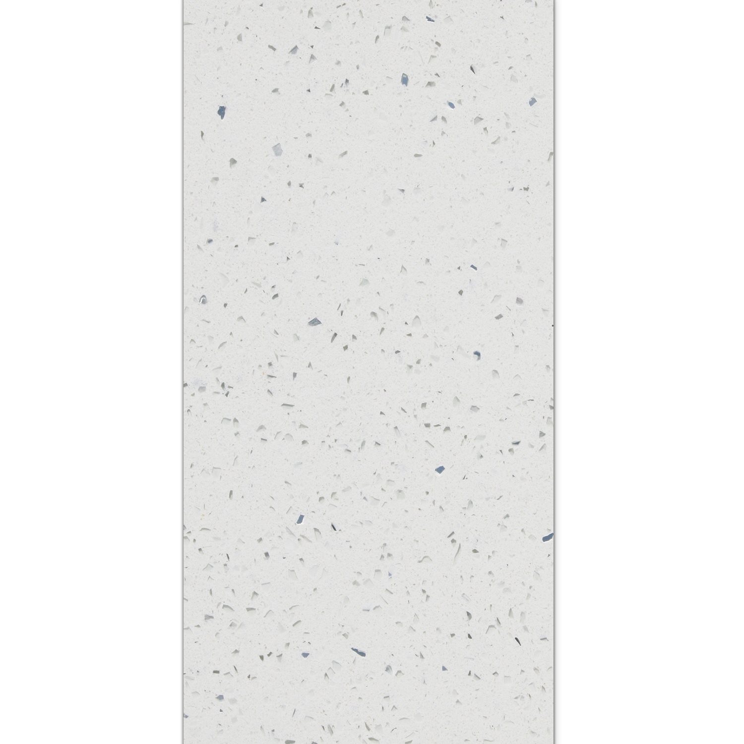 Podlahové Dlaždice Křemenný Kompozit Bílá 45x90cm