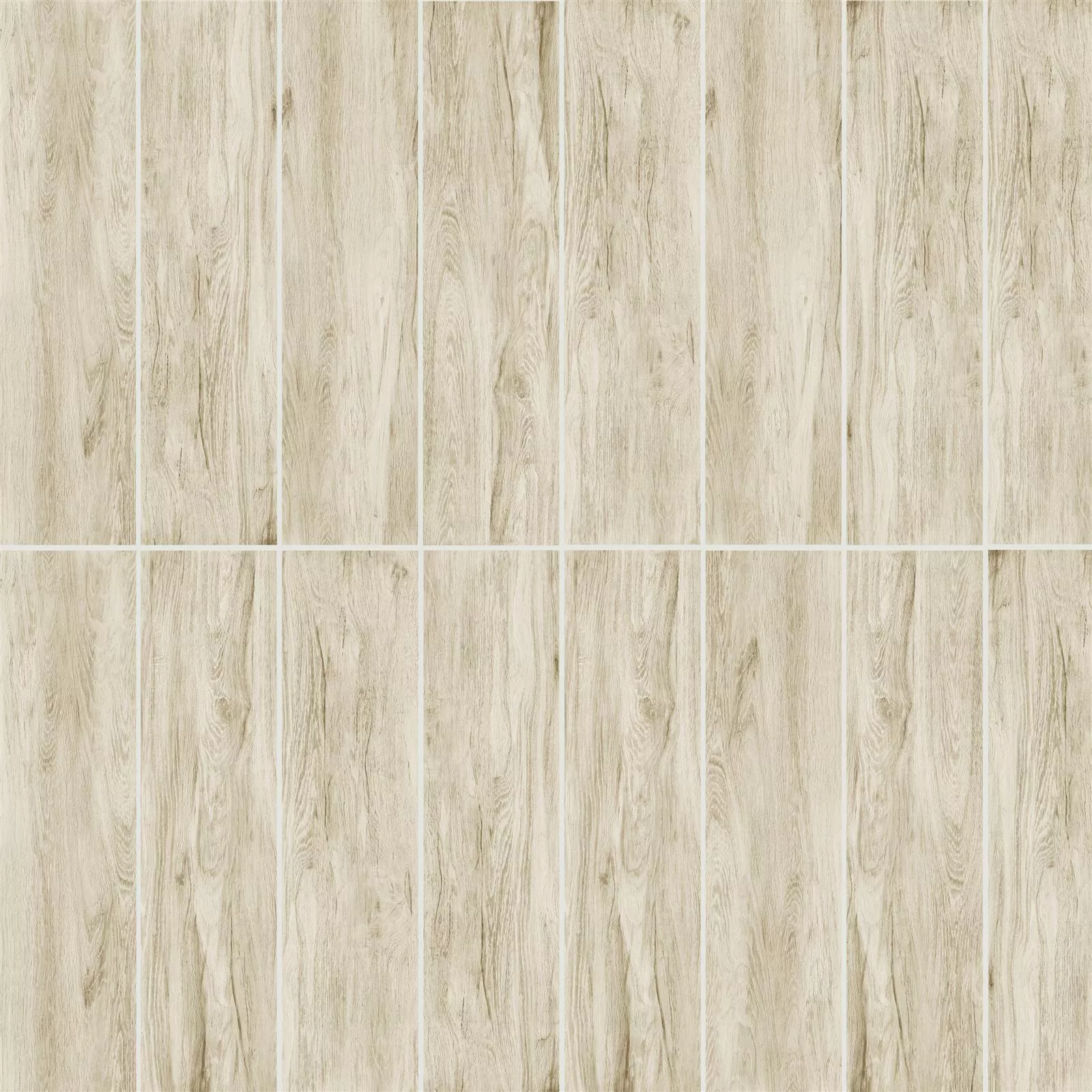 Vzorek Terasové Desky Dřevěný Vzhled Strassburg Béžová 30x120cm