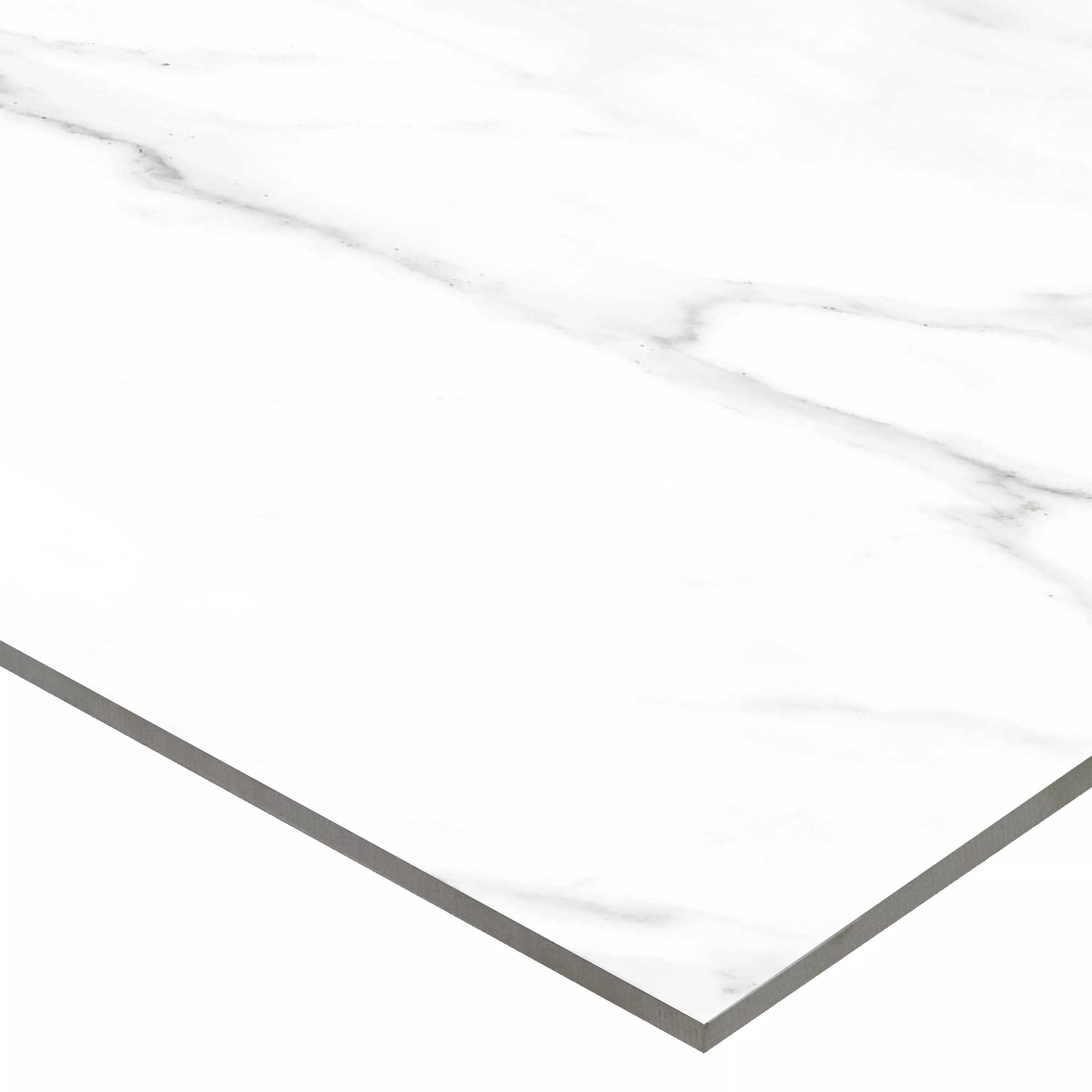 Podlahové Dlaždice Arcadia Mramorový Vzhled Leštěná Bílá 60x60cm