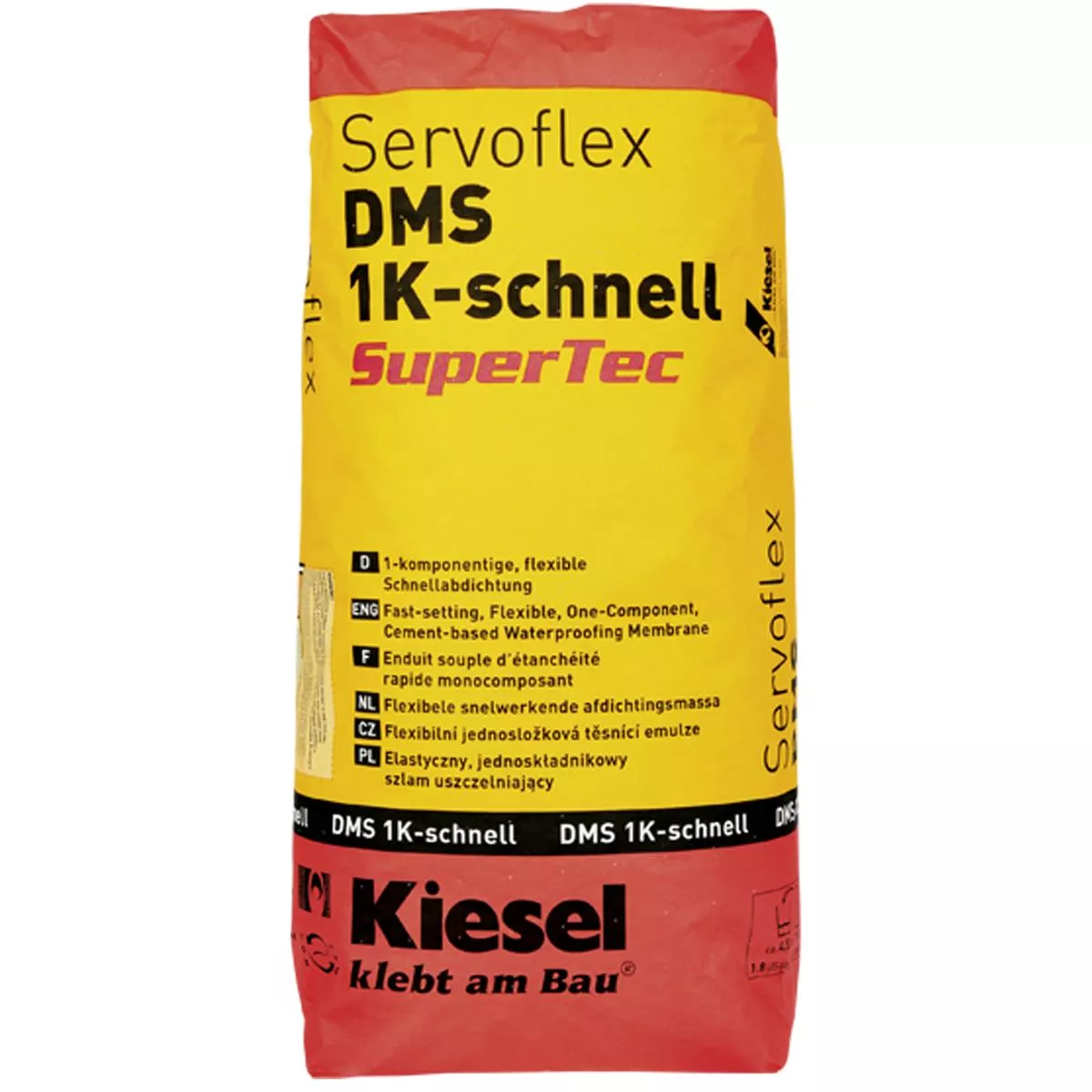 Samonivelační těsnění Kiesel Servoflex DMS 1K-Schnell 15 kg