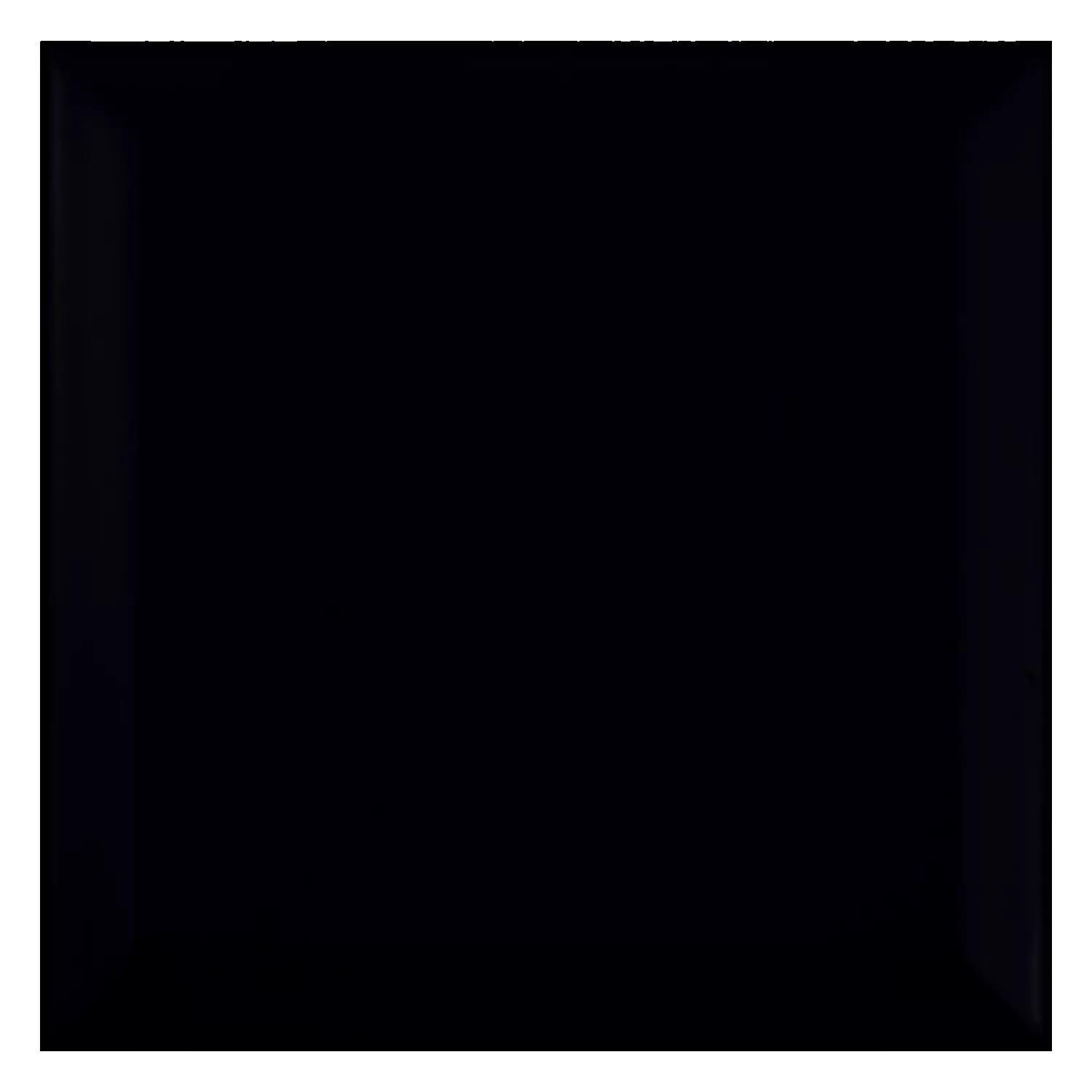 Dlaždice metra Černá Matný 15x15 cm Fazeta Eris Negro