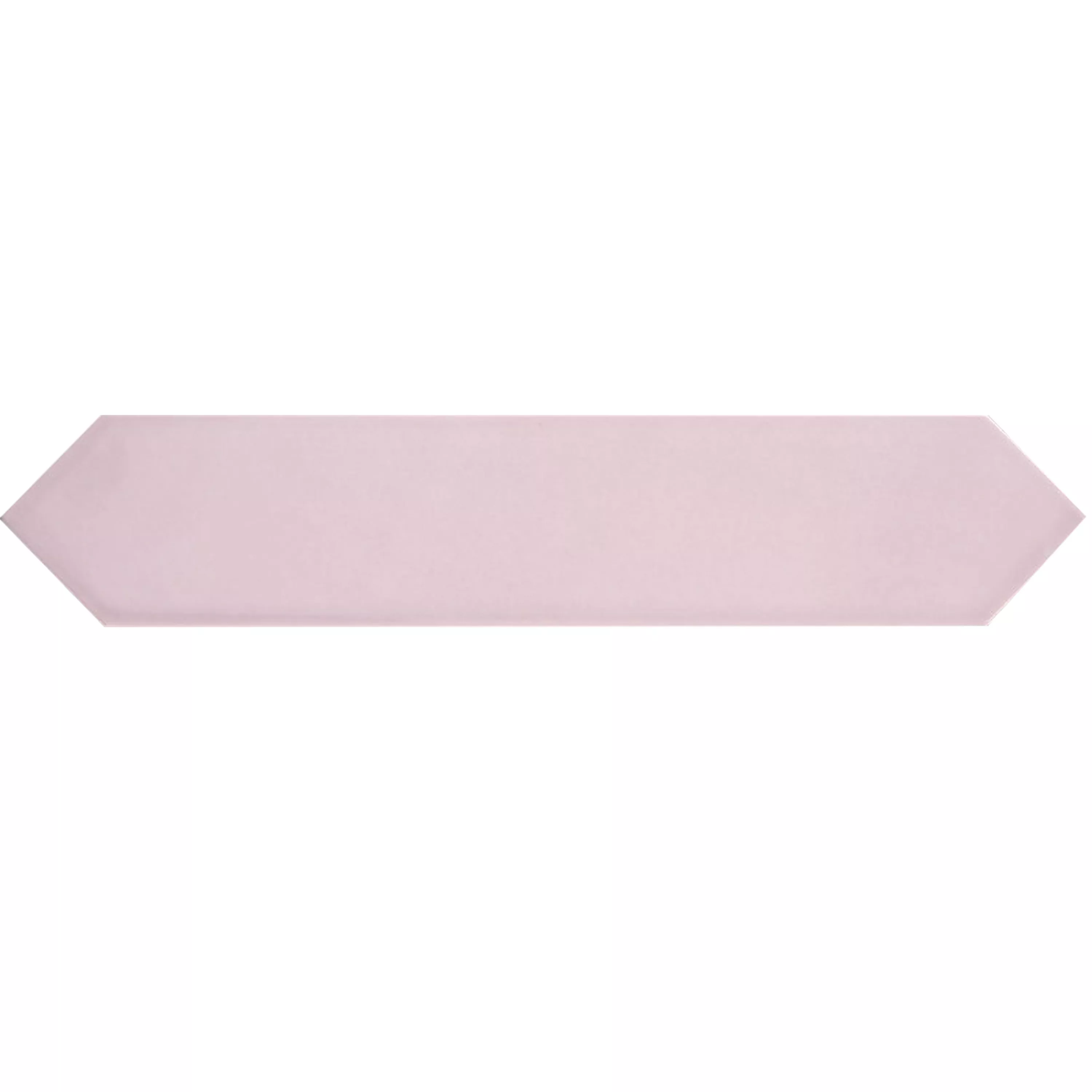 Konstanz Šestiúhelník Růžová Pink Lesklá 6,5x33,2 cm