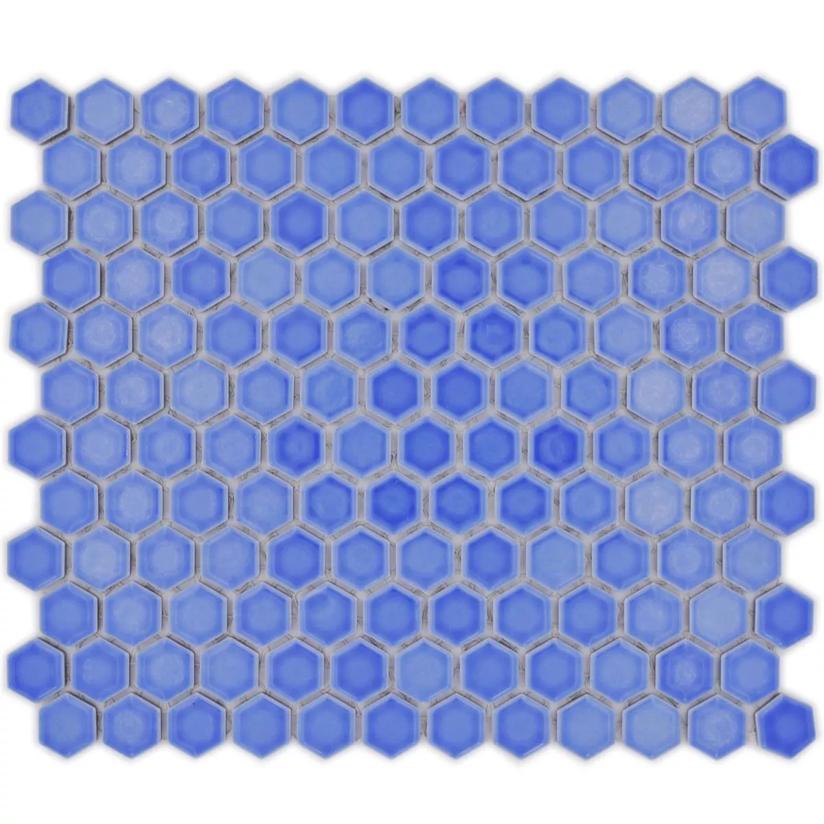 Keramická Mozaika Salomon Šestiúhelník Světle Modrá H23