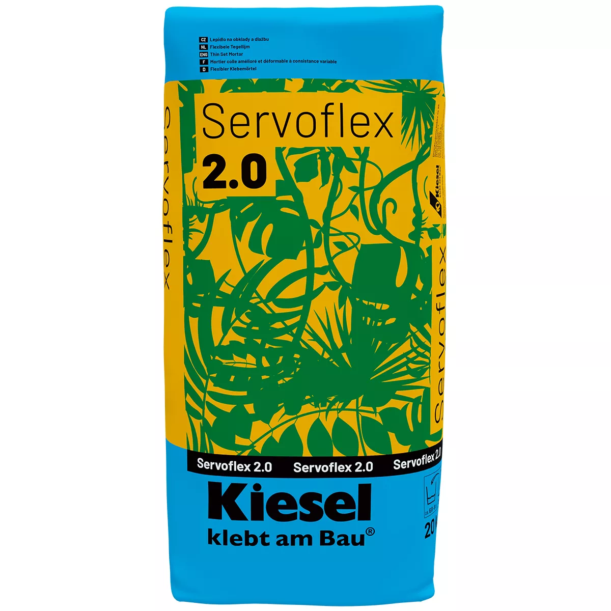 Flexibilní lepidlo na dlaždice Kiesel Servoflex 2,0 20 kg