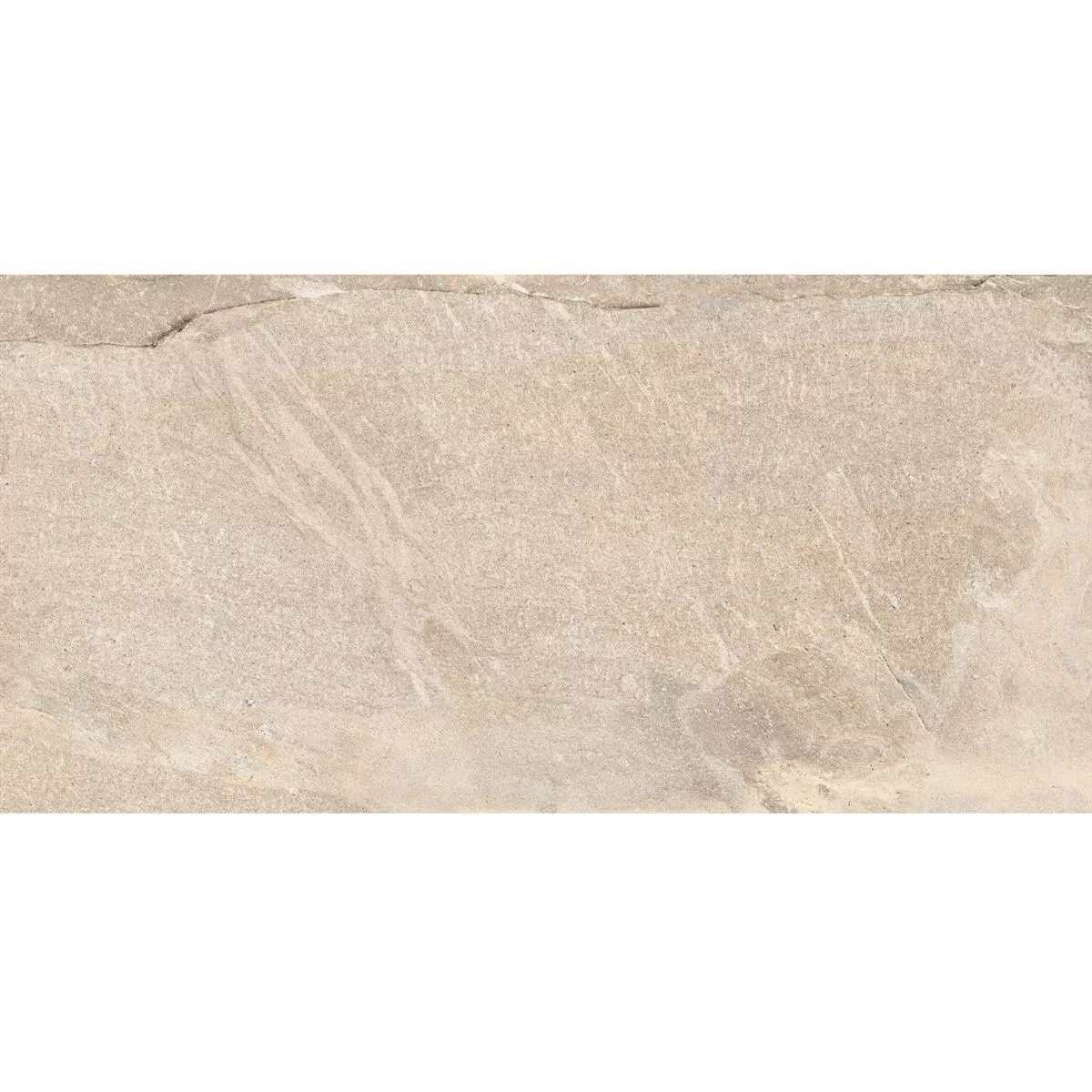 Vzorek Podlahové Dlaždice Homeland Vzhled Přírodního Kamene R10 Béžová 30x60cm