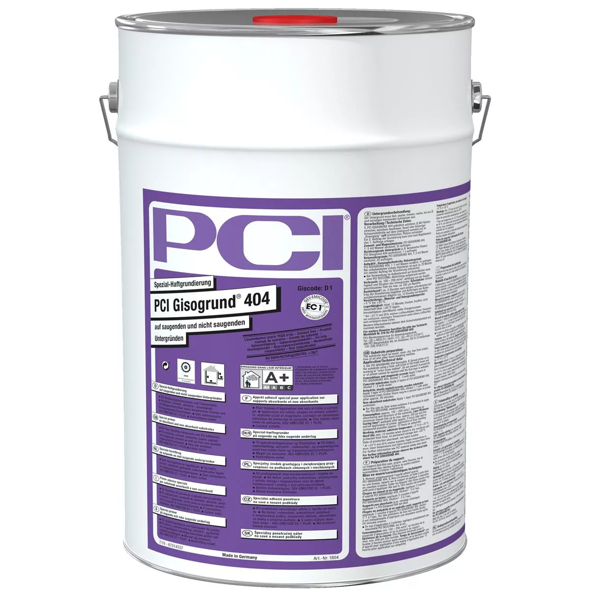PCI Gisogrund 404 speciální adhezní základní nátěr fialový 20 litrů