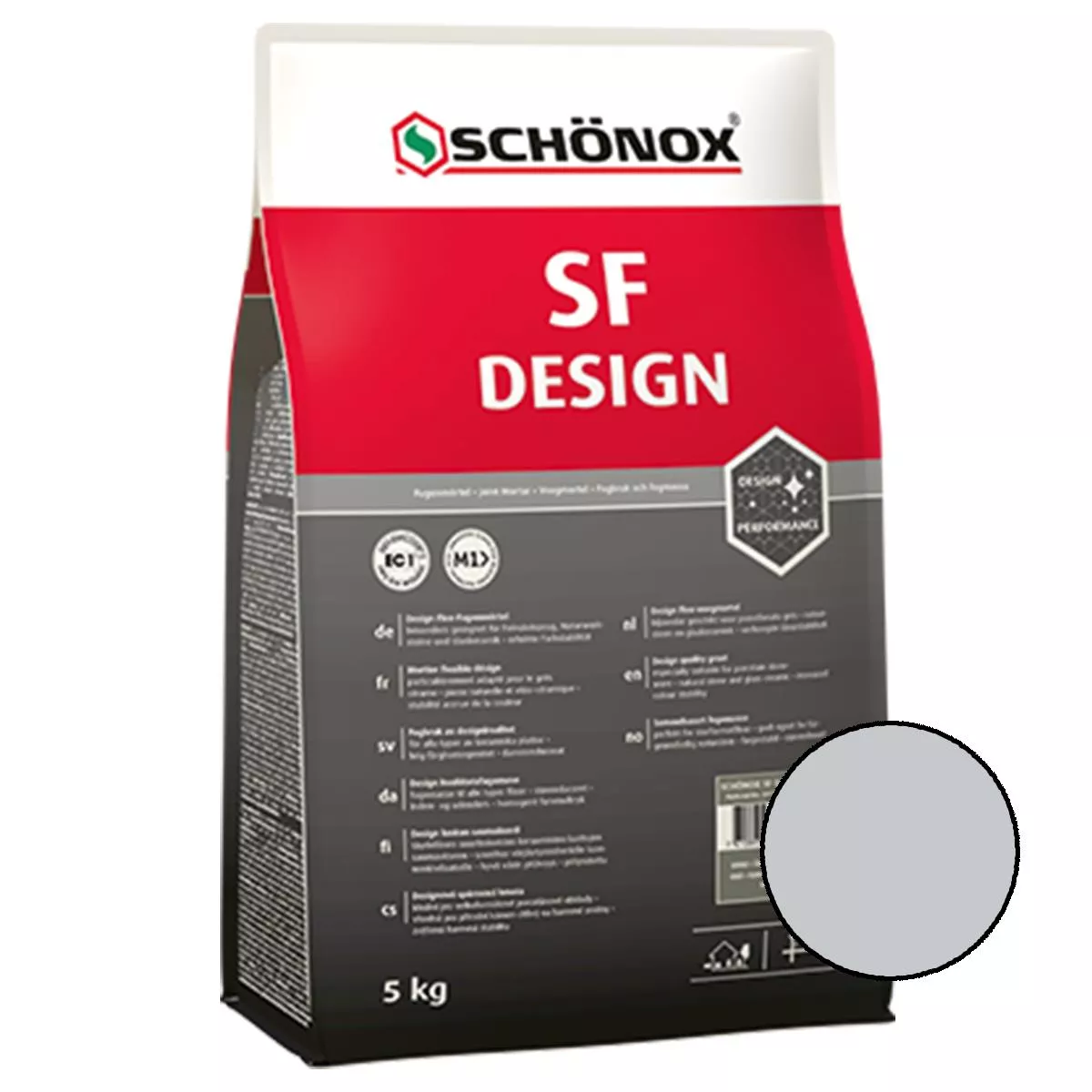 Spárovací hmota Schönox SF Design Silver Grey 5 kg