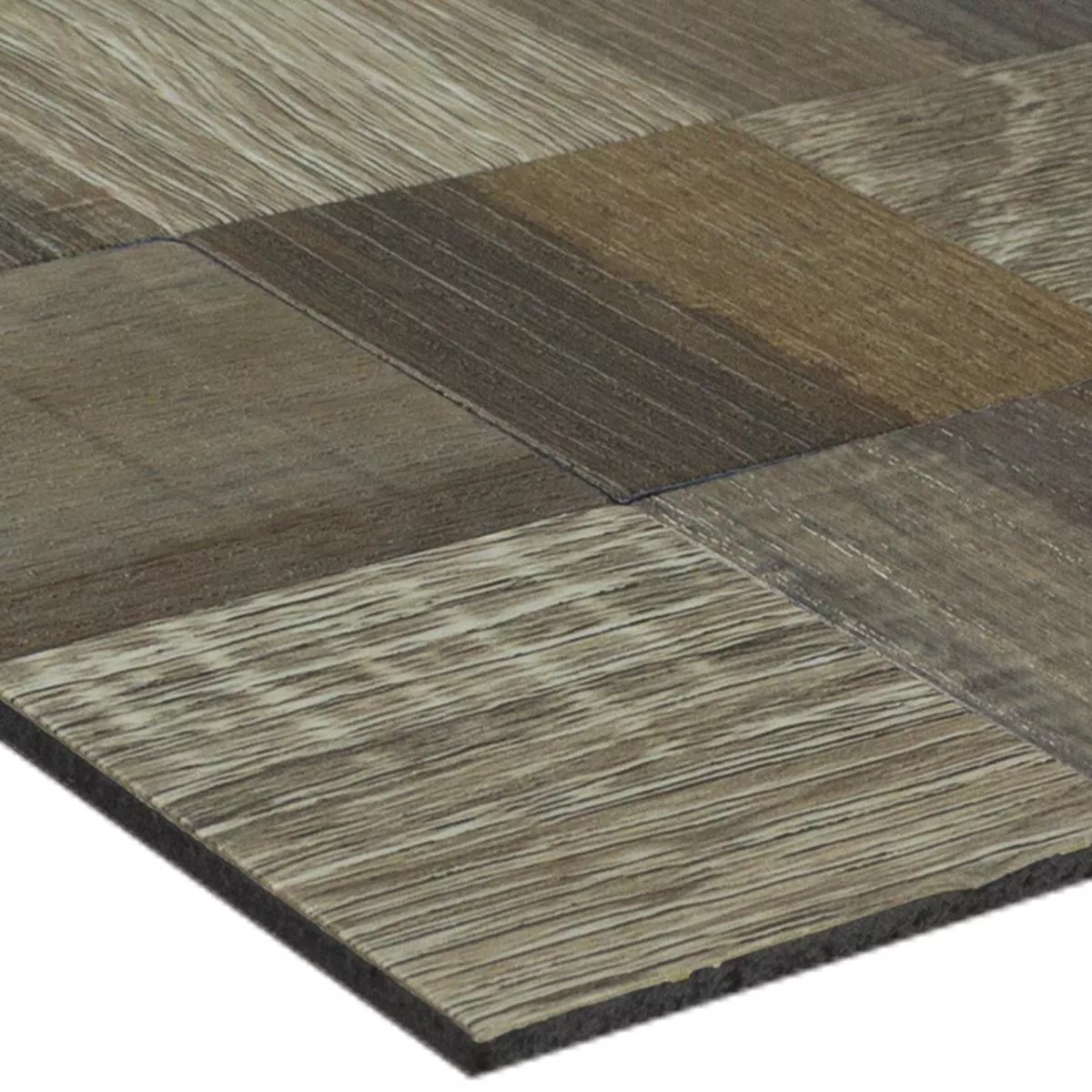 Kov Keramická Mozaika Samolepicí Dřevěný Vzhled Skypia Hnědá Béžová