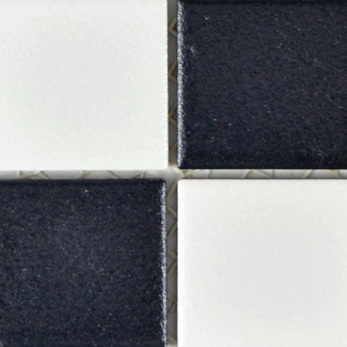 Vzorek Keramika Mozaiková Dlaždice Heinmot Černá Bílá R10 Q48