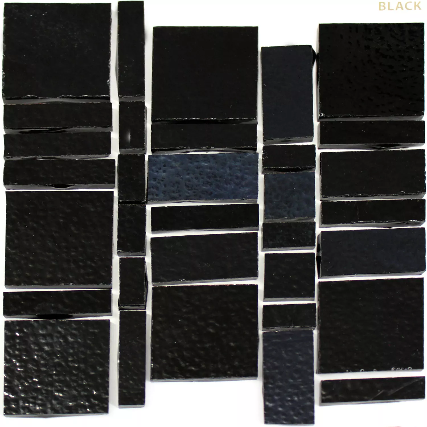 Skleněné Dlaždice Trend Recyklace Mozaika Liberty Black