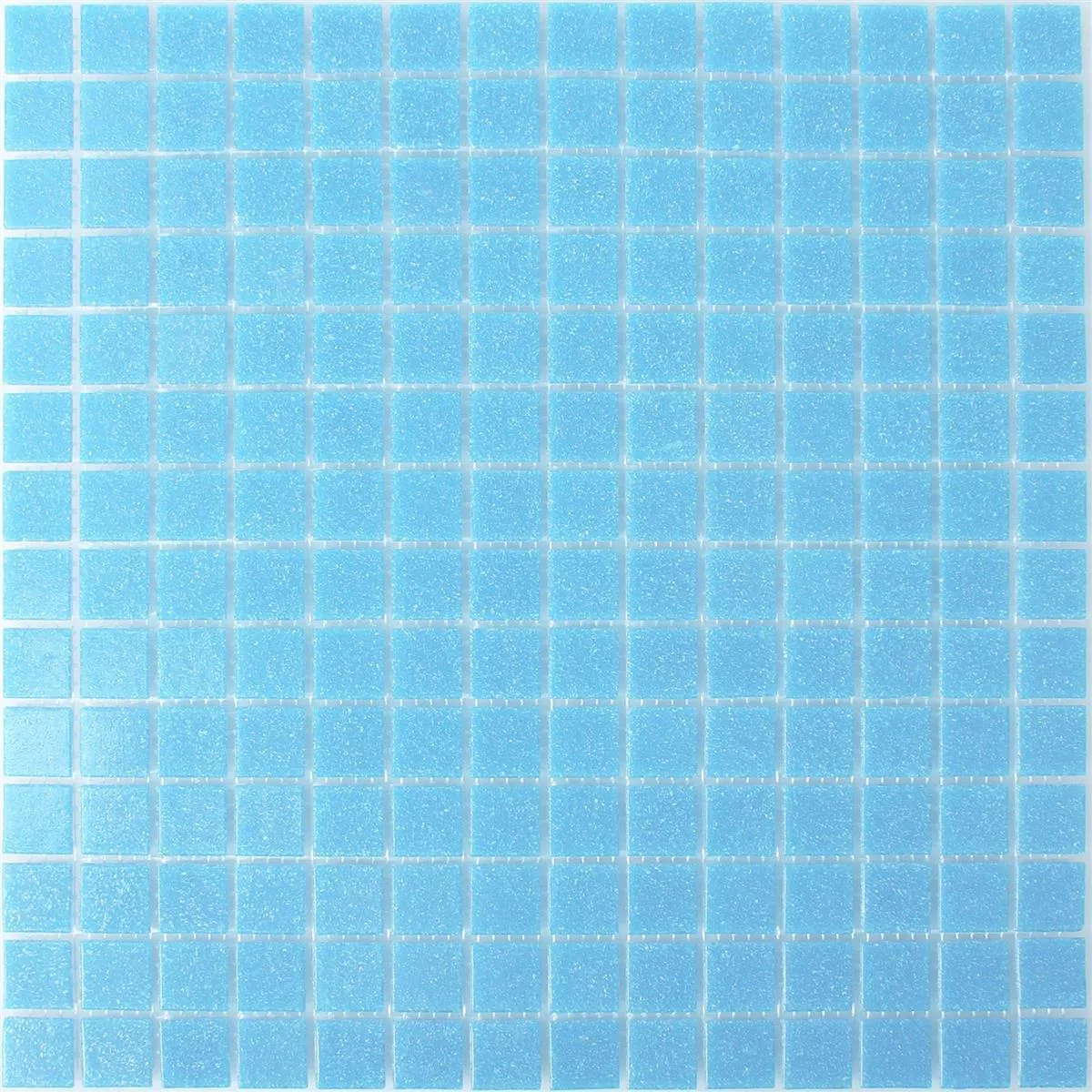 Skleněná Mozaika Dlaždice Potsdam Světle Modrá