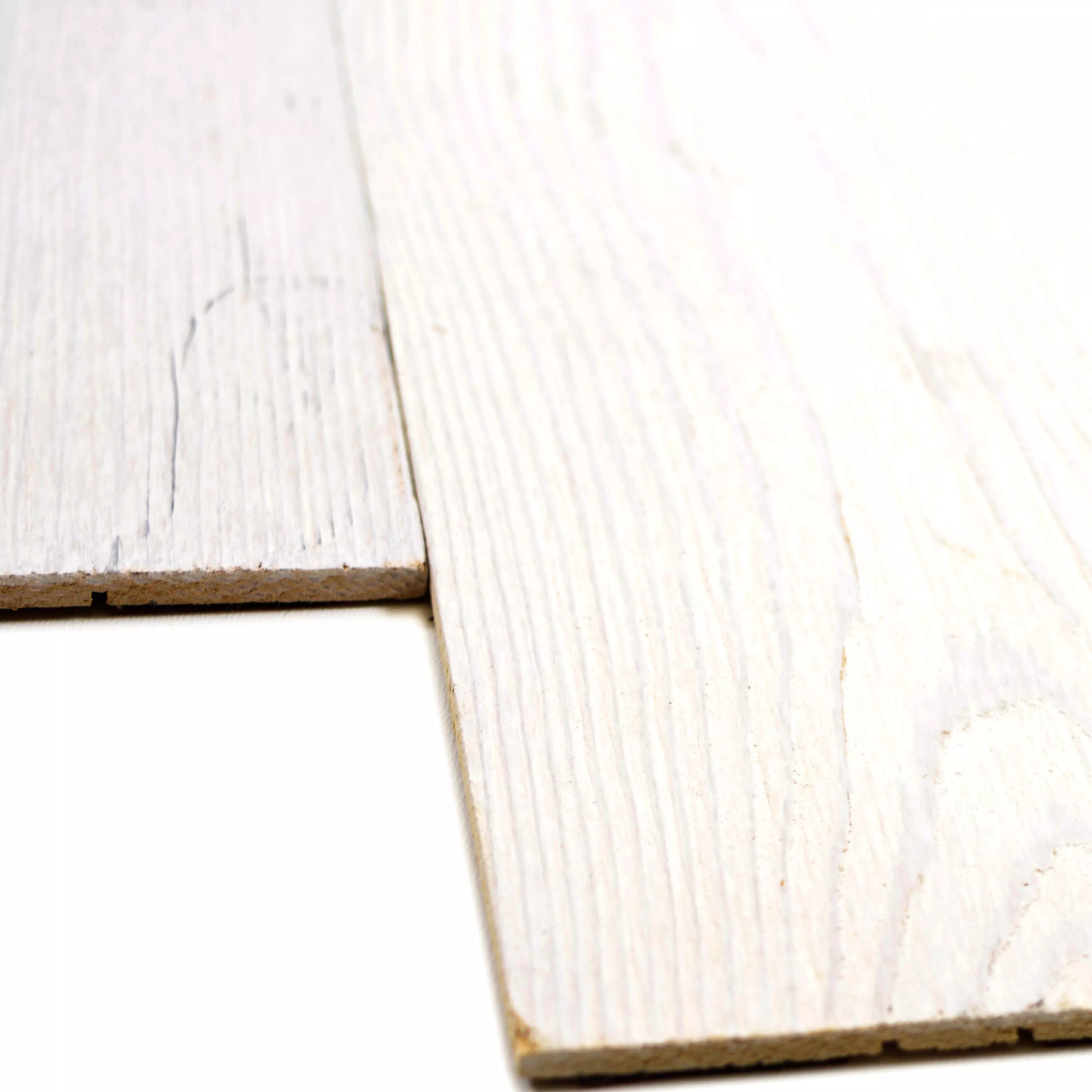 Nástěnné Panely Ze Dřeva Paris Samolepicí Bílá