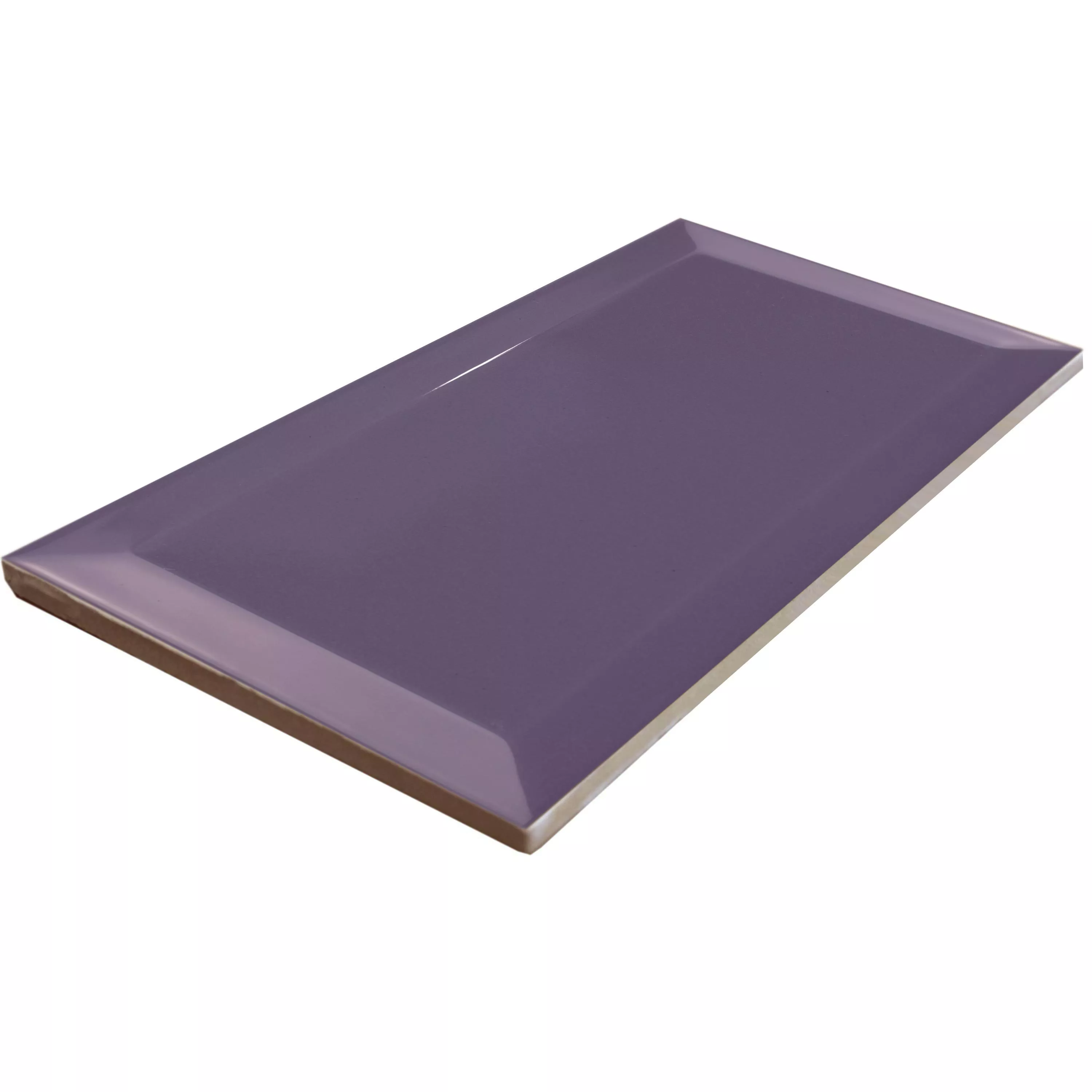 Vzorek Metro Nástěnné Obklady Brussel Fazeta 10x20x0,7cm Morado