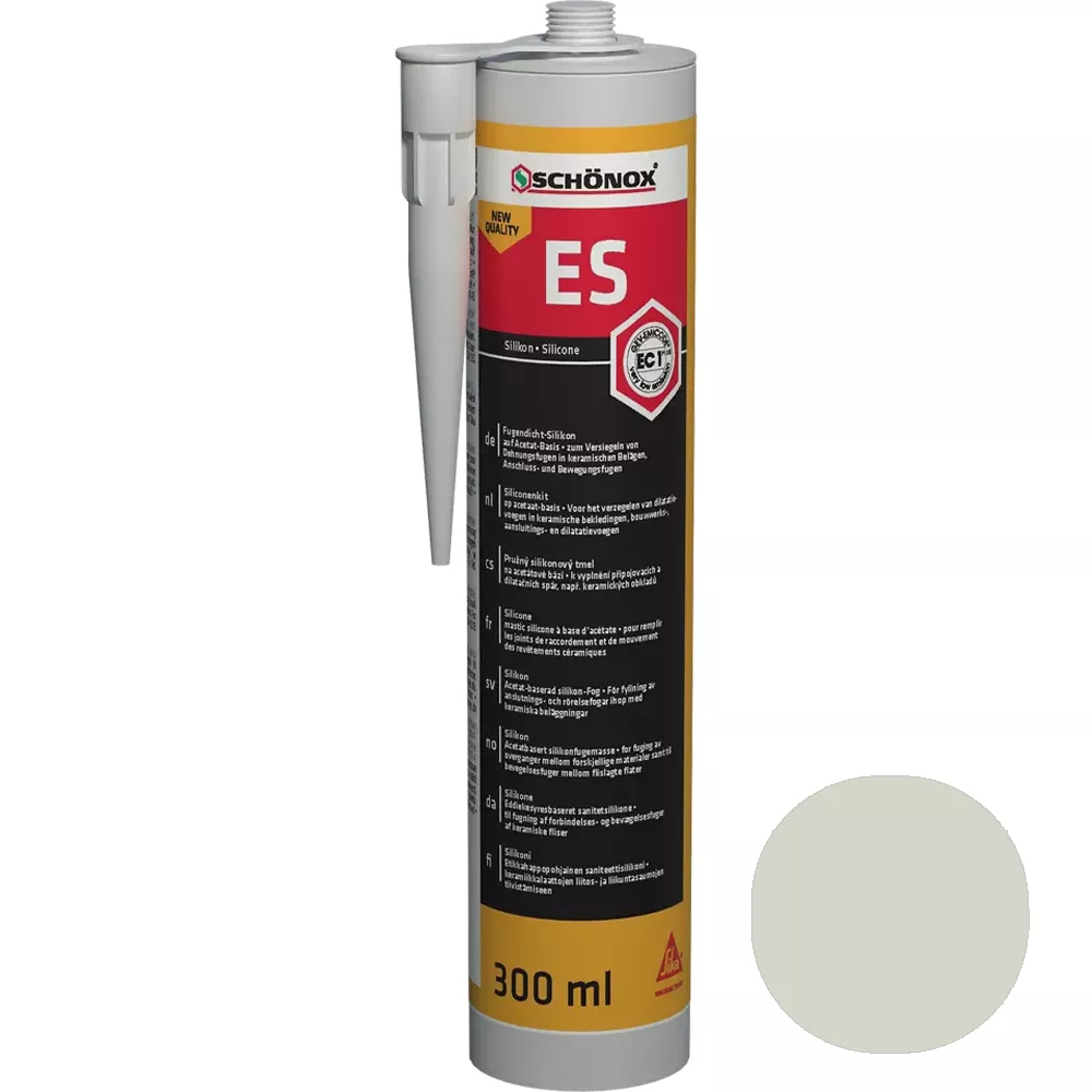 Silikonový tmel na spáry Schönox ES Trijs (300ml)