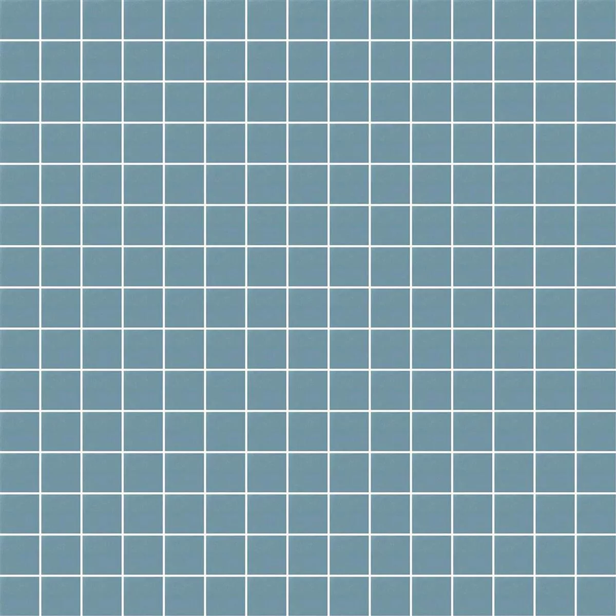Skleněná Mozaika Dlaždice Trend-Vi Vitreo 143 Tyrkysový 20x20mm 
