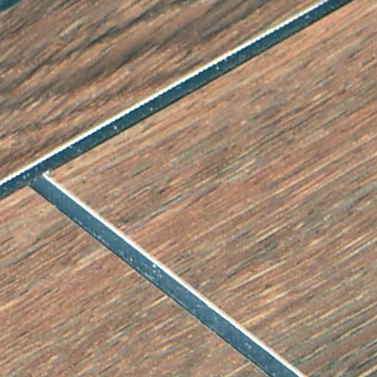 Vzorek Dřevěný Vzhled Mozaiková Dlaždice Fairmont Samolepicí Hnědá