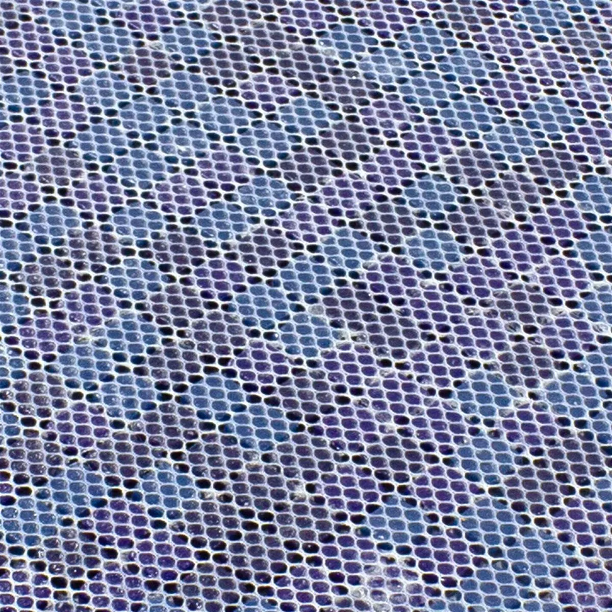 Skleněná Mozaika Dlaždice Delight Modrá Mix
