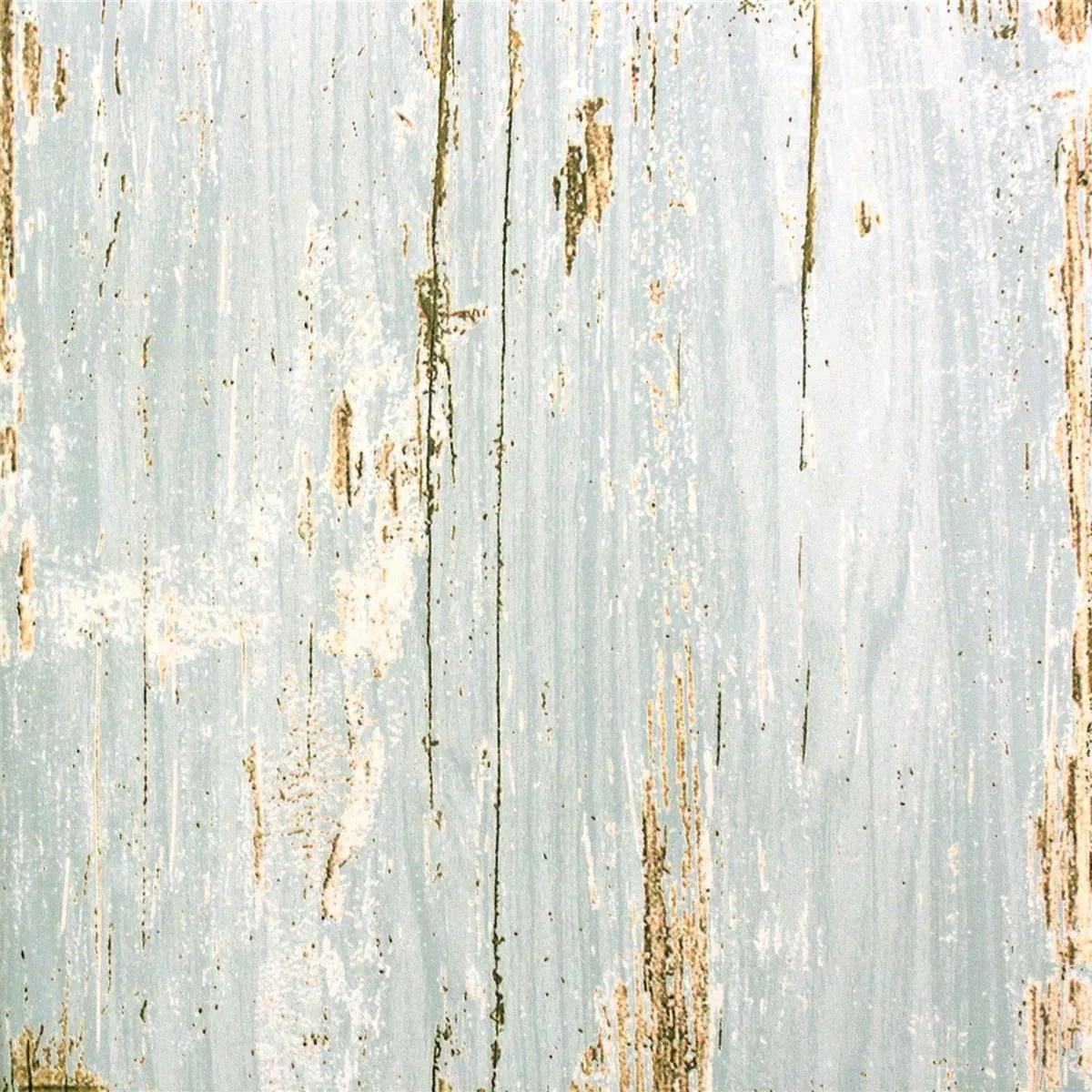Podlahová Dlaždice Vintage Dřevo R10 Modrá 18,5x18,5cm