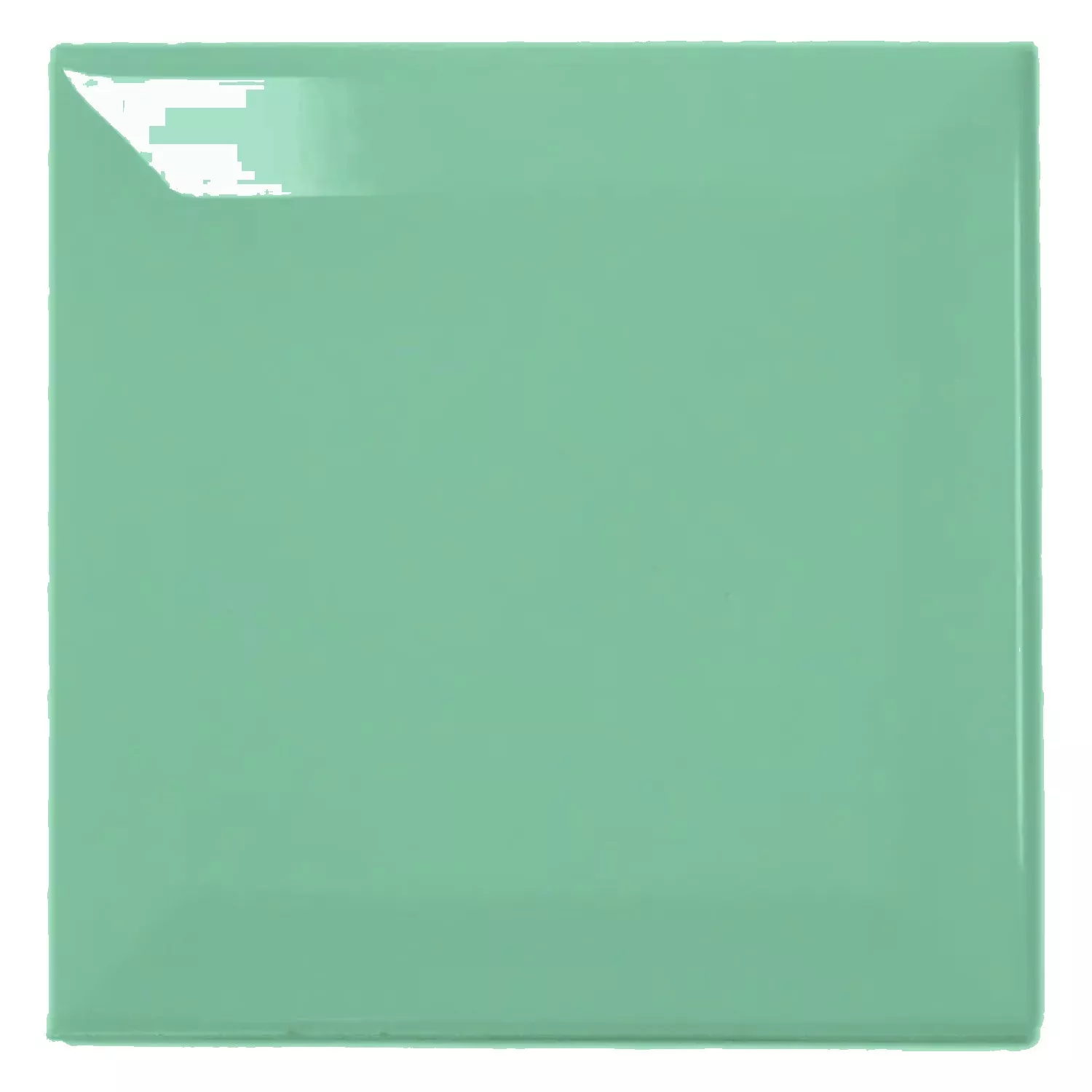 Dlaždice metra Zelená Lesklá 10x10 cm Fazeta Catarina Manzana