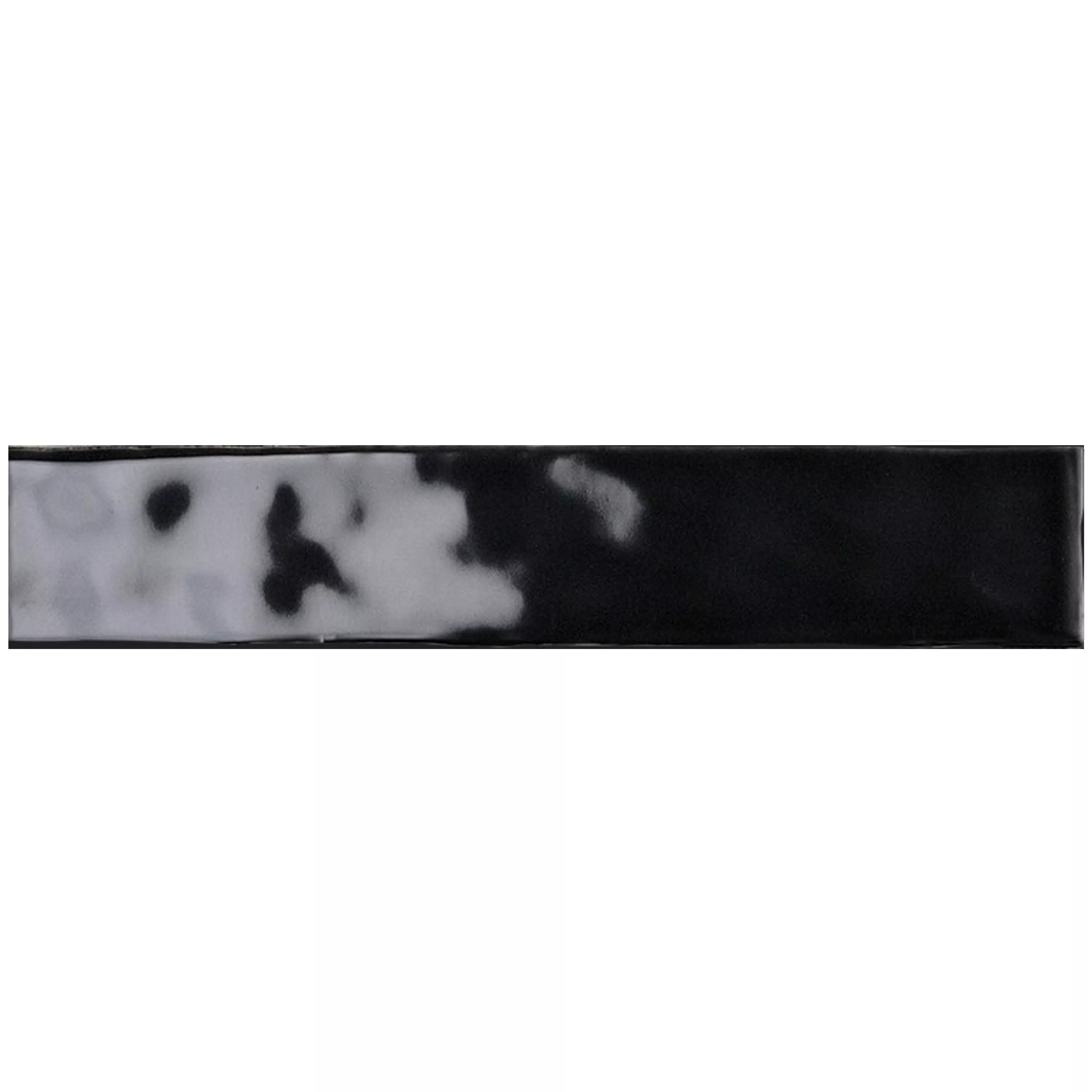 Vzorek Nástěnné Obklady Montreal Zvlněné Černá 5x25cm