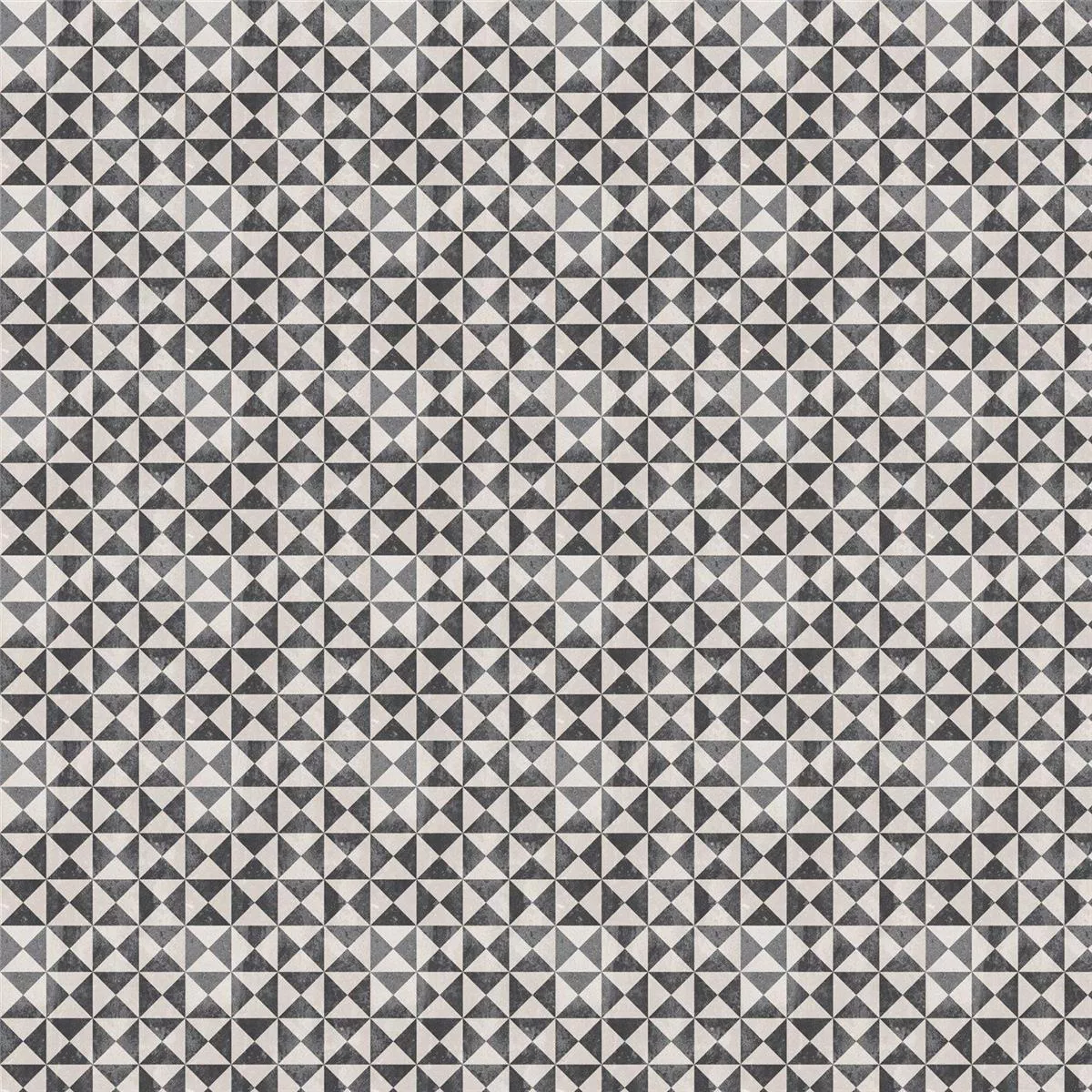 Vzorek Cementové Retro Vzhled Gris Podlahová Dlaždice Oteiza 18,6x18,6cm