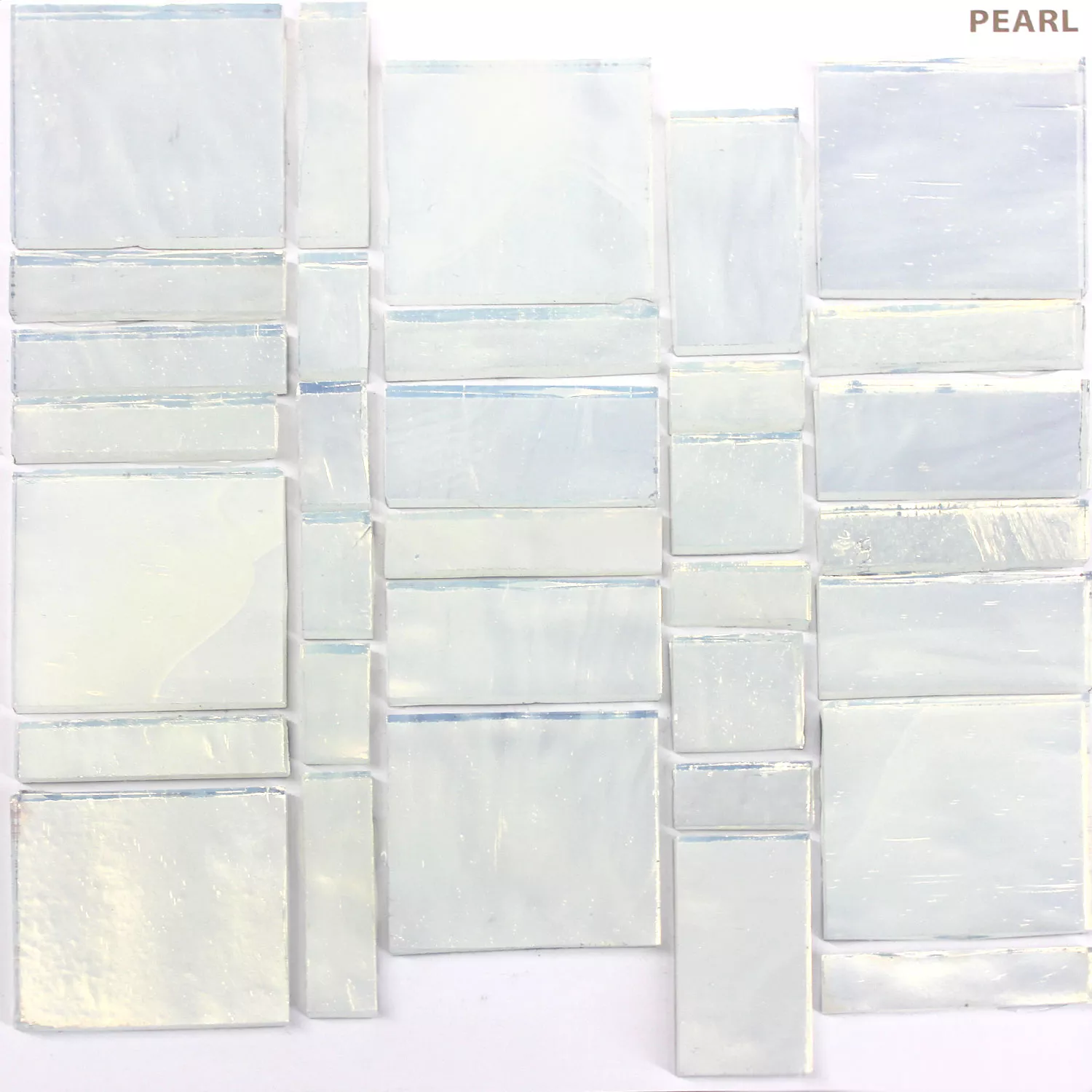 Skleněné Dlaždice Trend Recyklace Mozaika Liberty Pearl